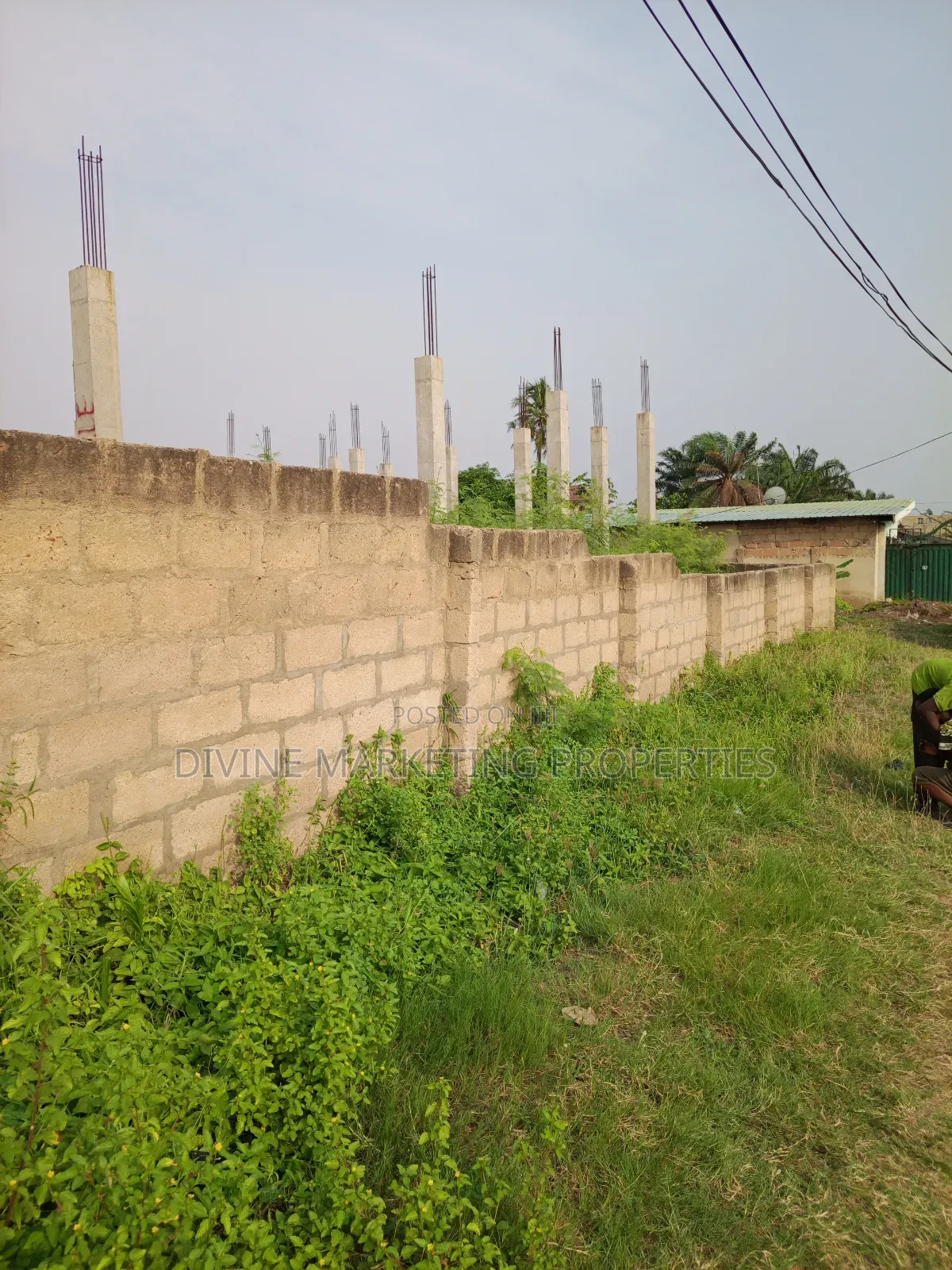 Titled Walled Plot at Domiabra, Ga South District