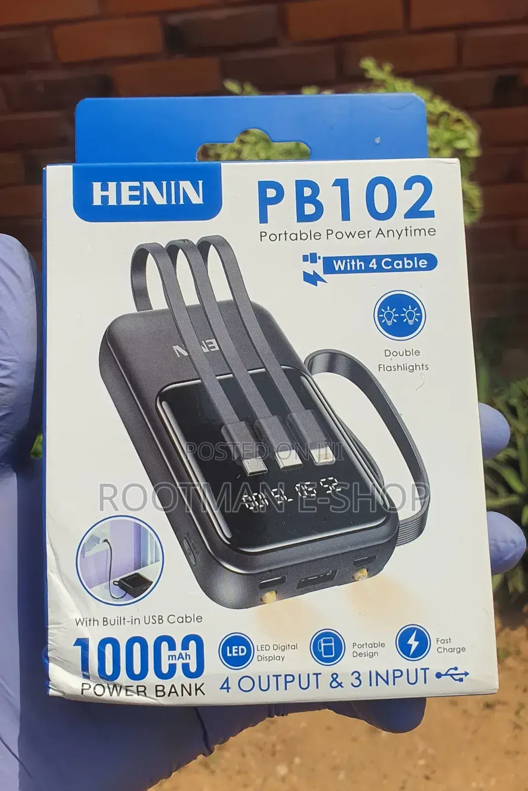 Henin 10,000mah Powerbank