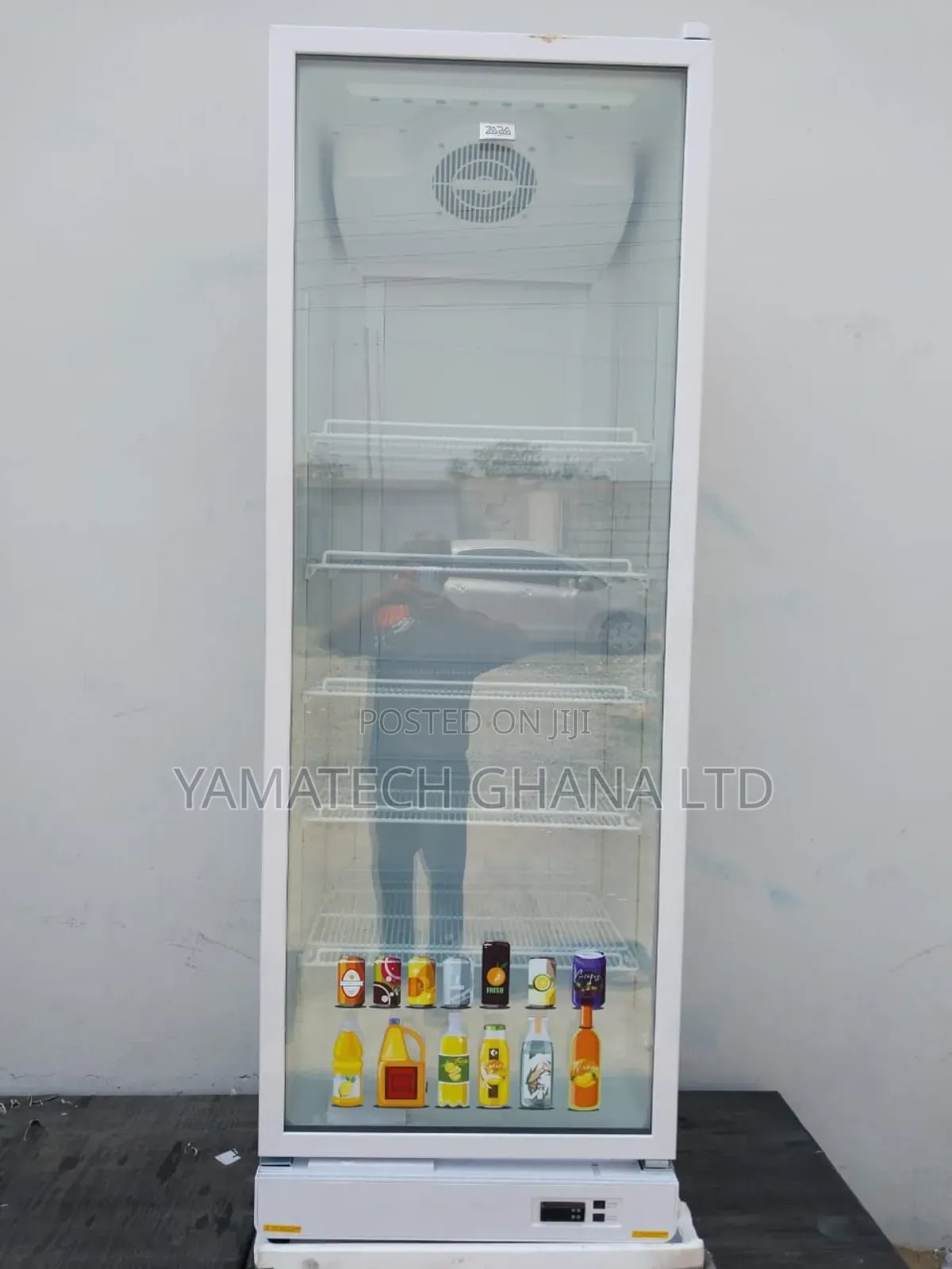 Large Capacity Zara 591litre Single Door Display Fridge