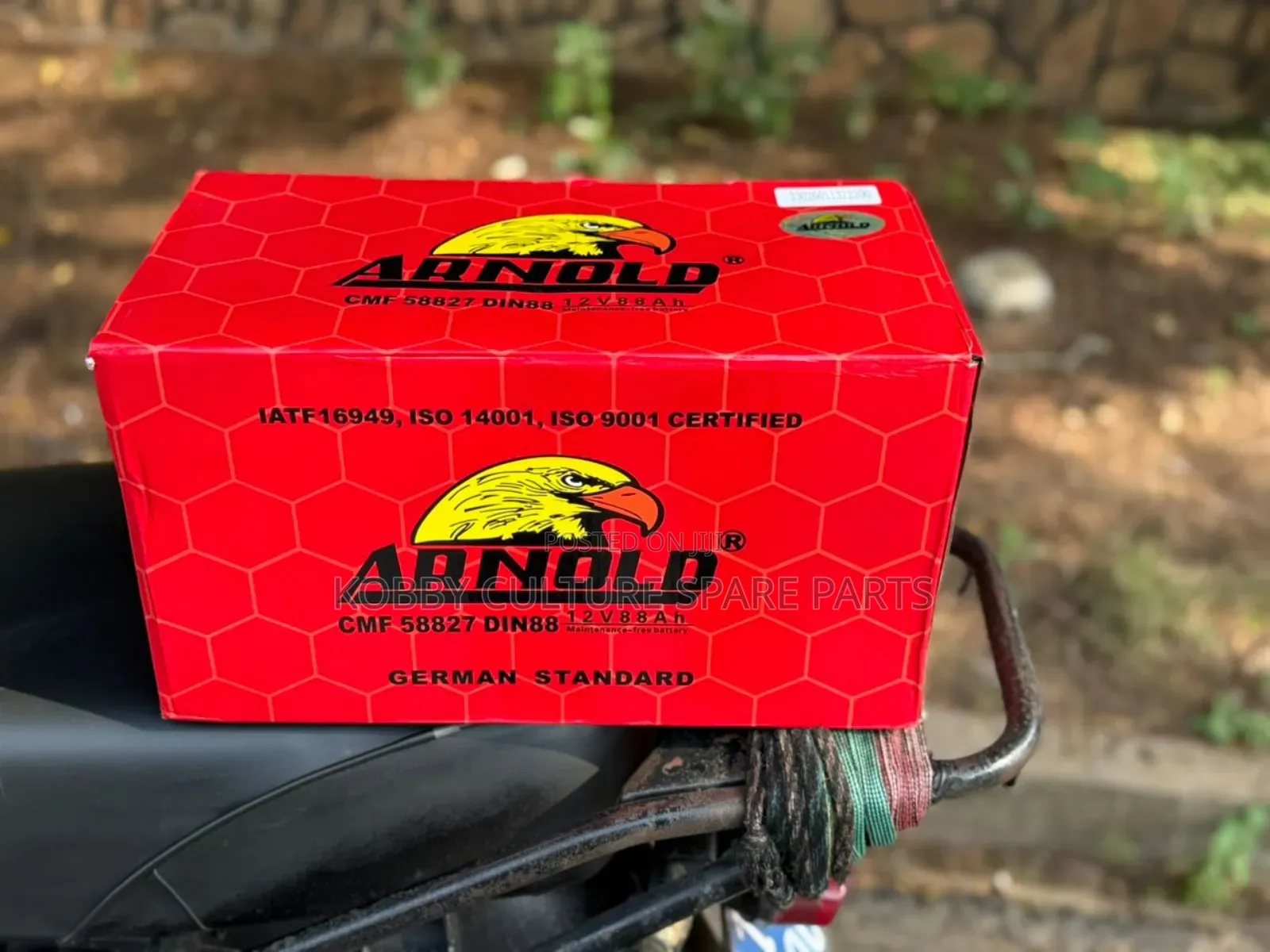 Original Arnold Battery 17 Plate [12v 88amh ] Available For All Cars