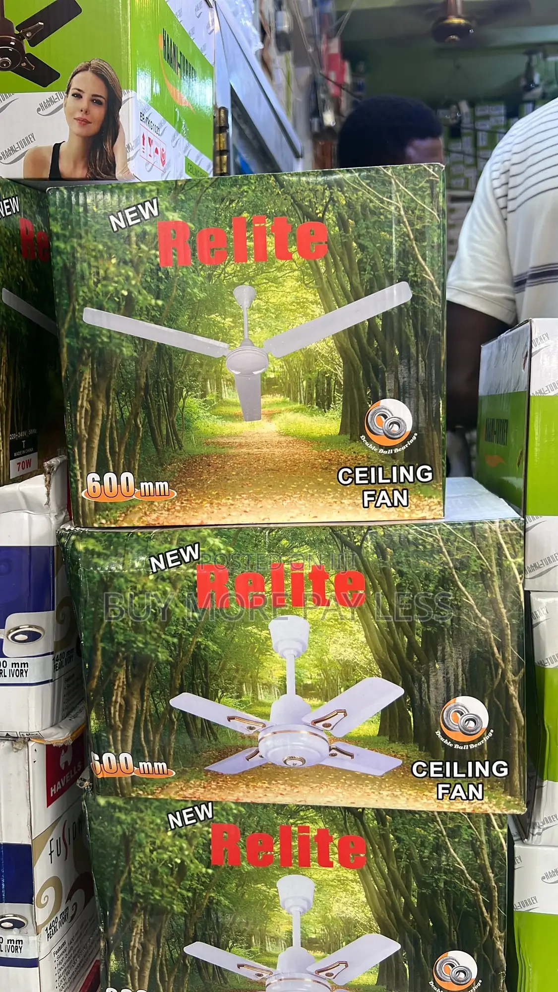 Ceiling Fans Long and Short Blade Fans