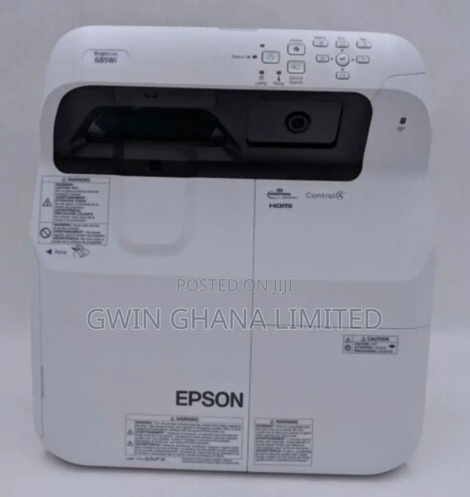 Epson Brightlink 685wi Ultra Short-Throw 3500 Lumens. Remote Control