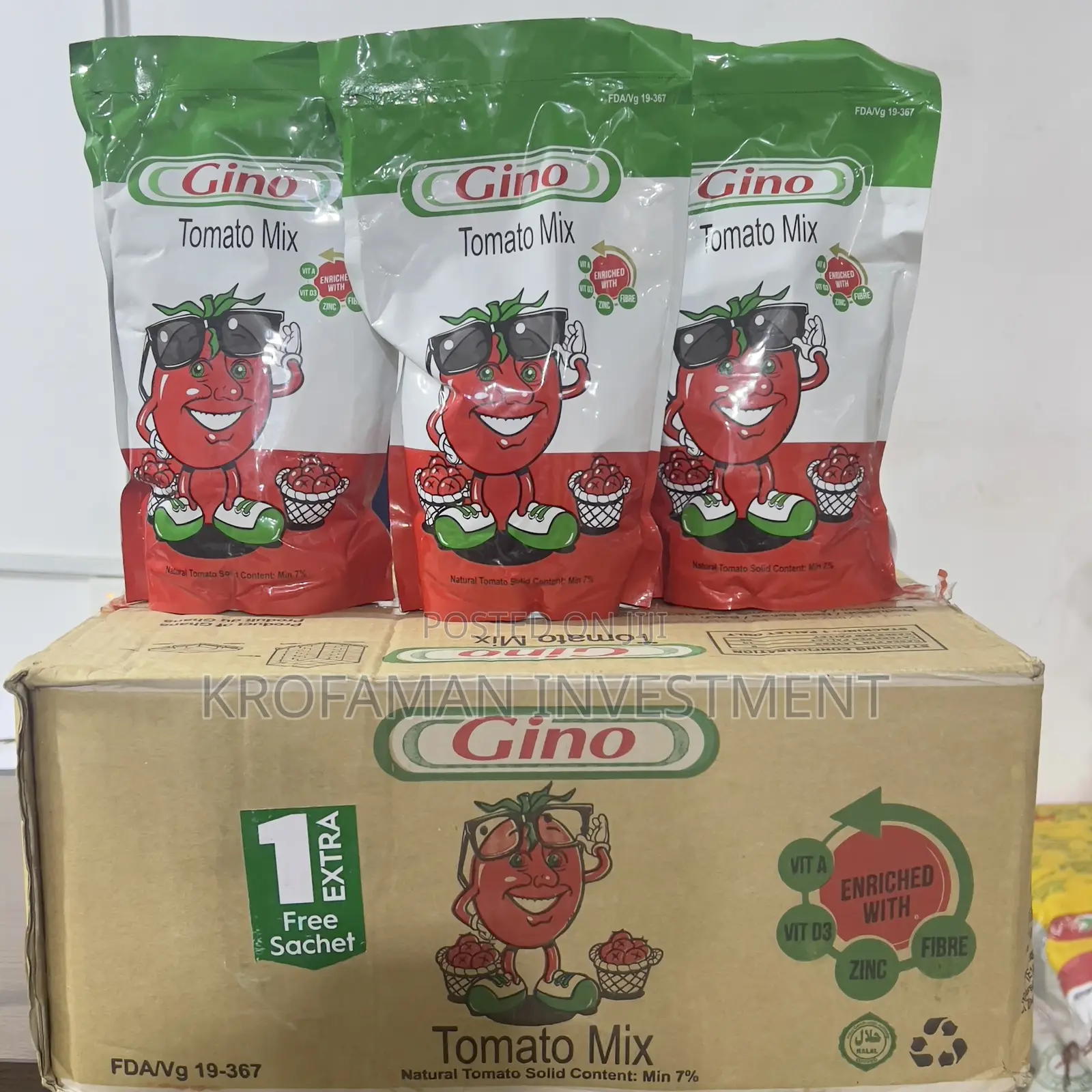 Gino Tomato Mix 380g