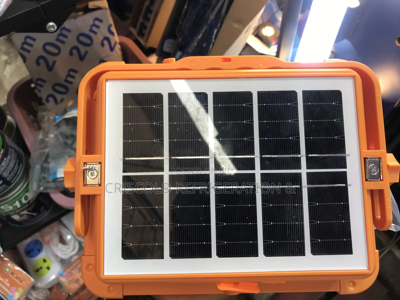Solar Outdoor Light / Rechargeable Flood Light