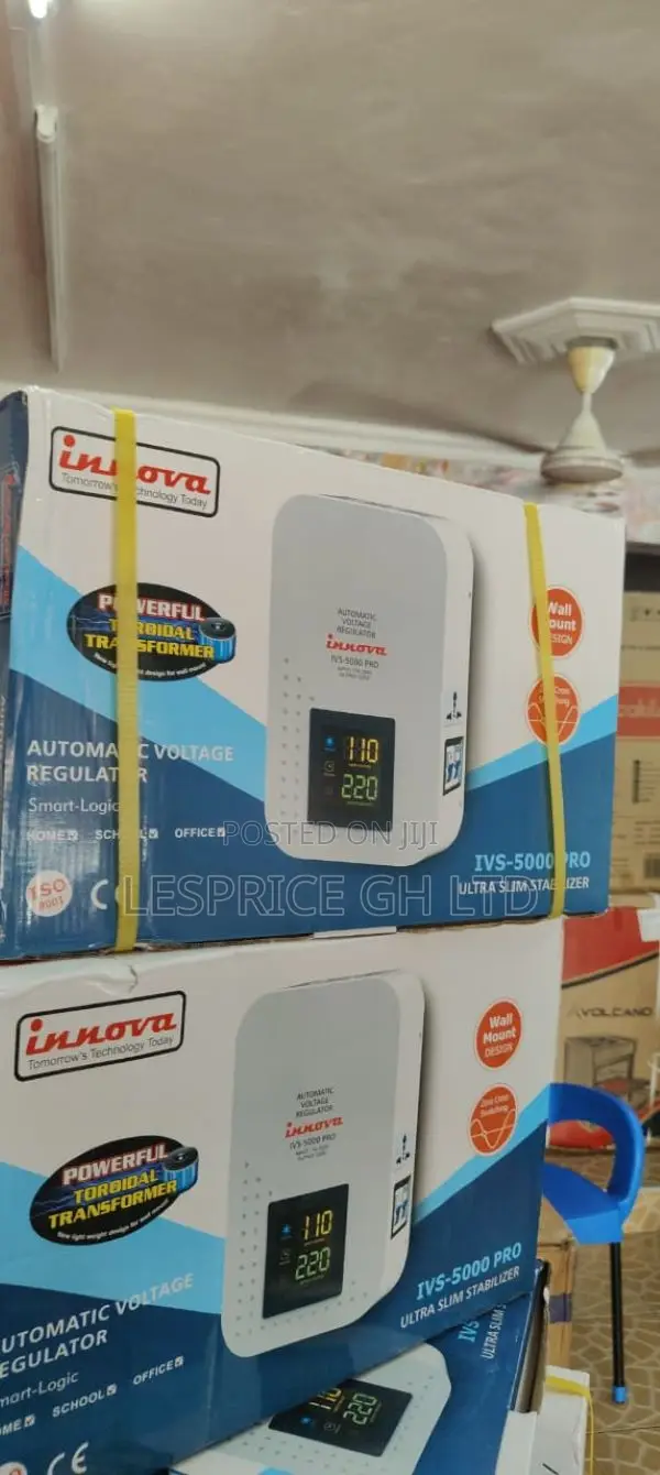 Qualityinnova (10kva) 10000va Automatic Voltage Regulator)