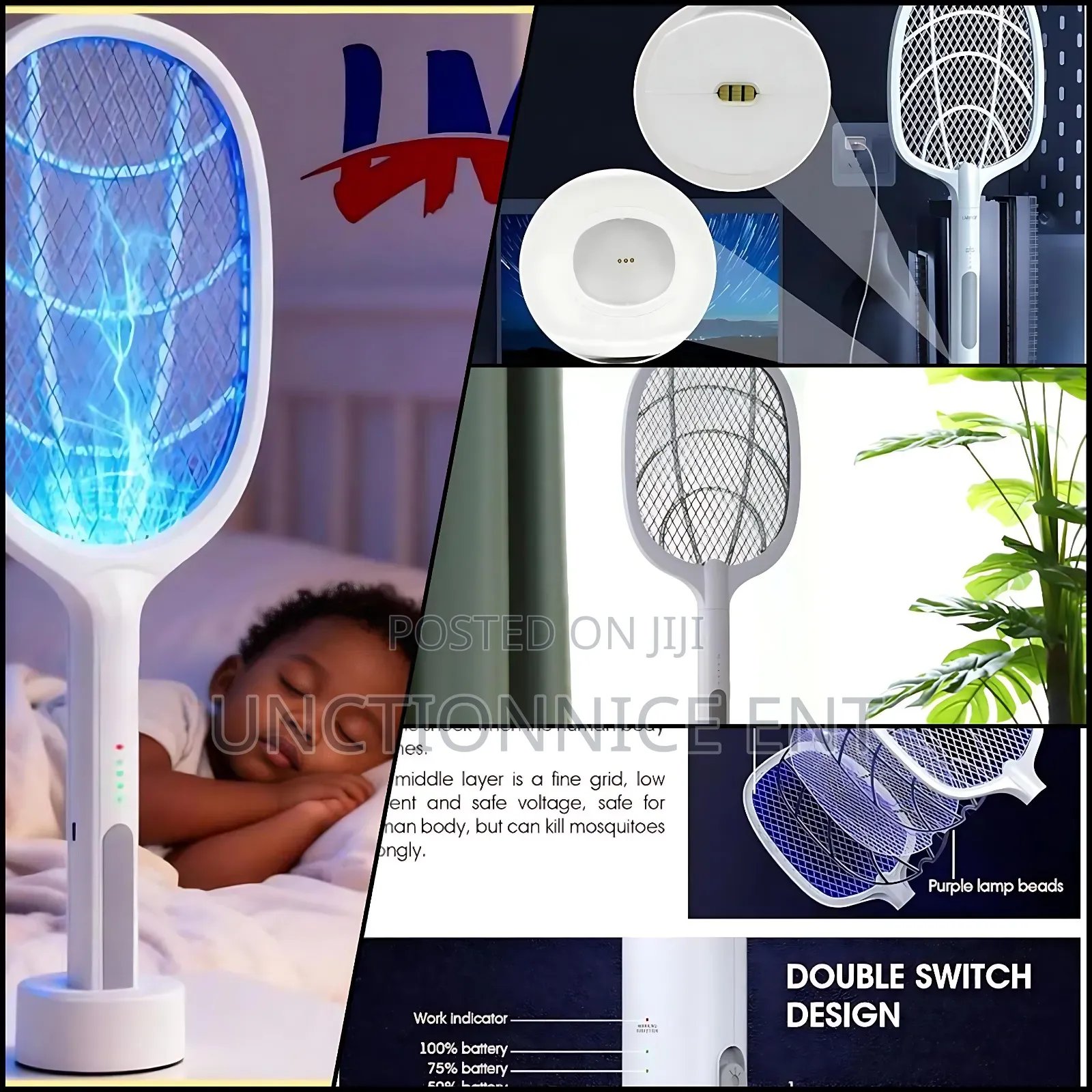 Rechargeable Mosquito Racket