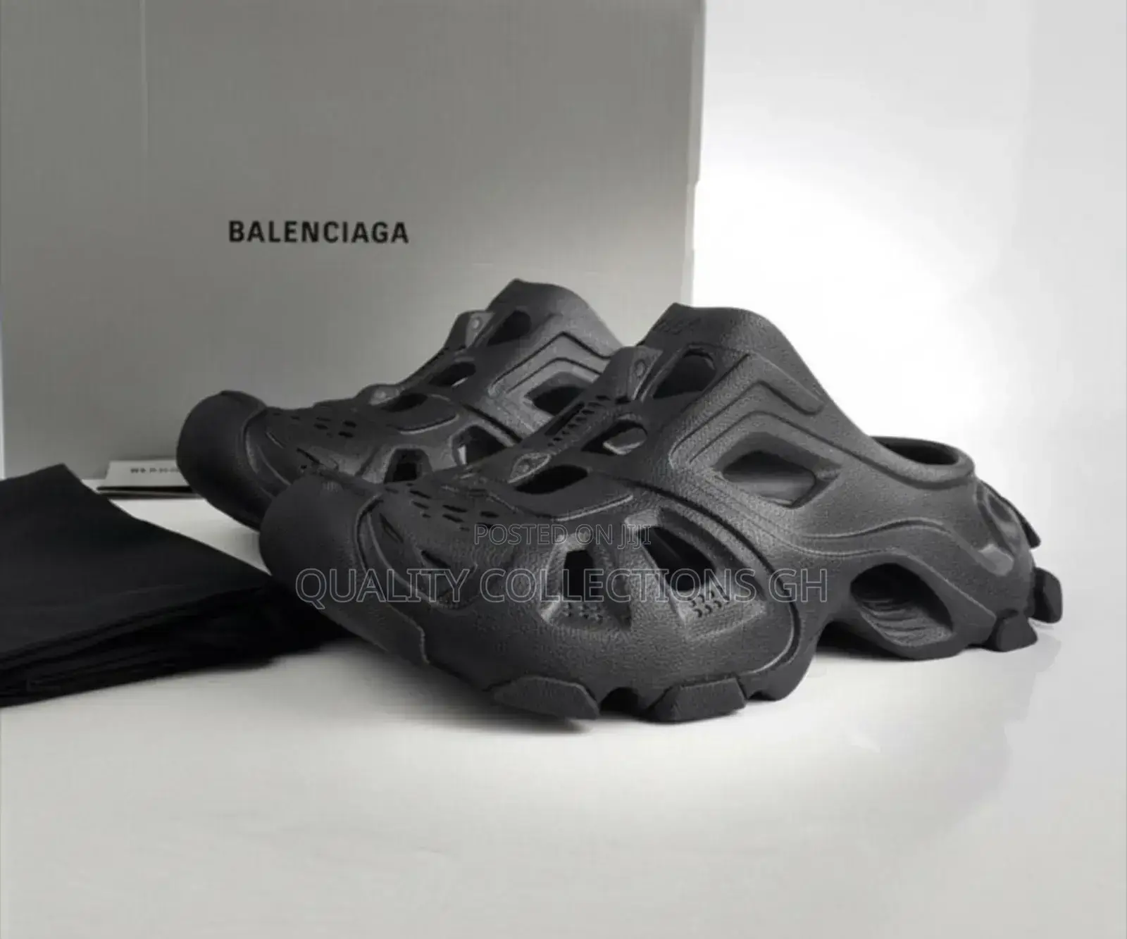Bbalenciaga Mule Black