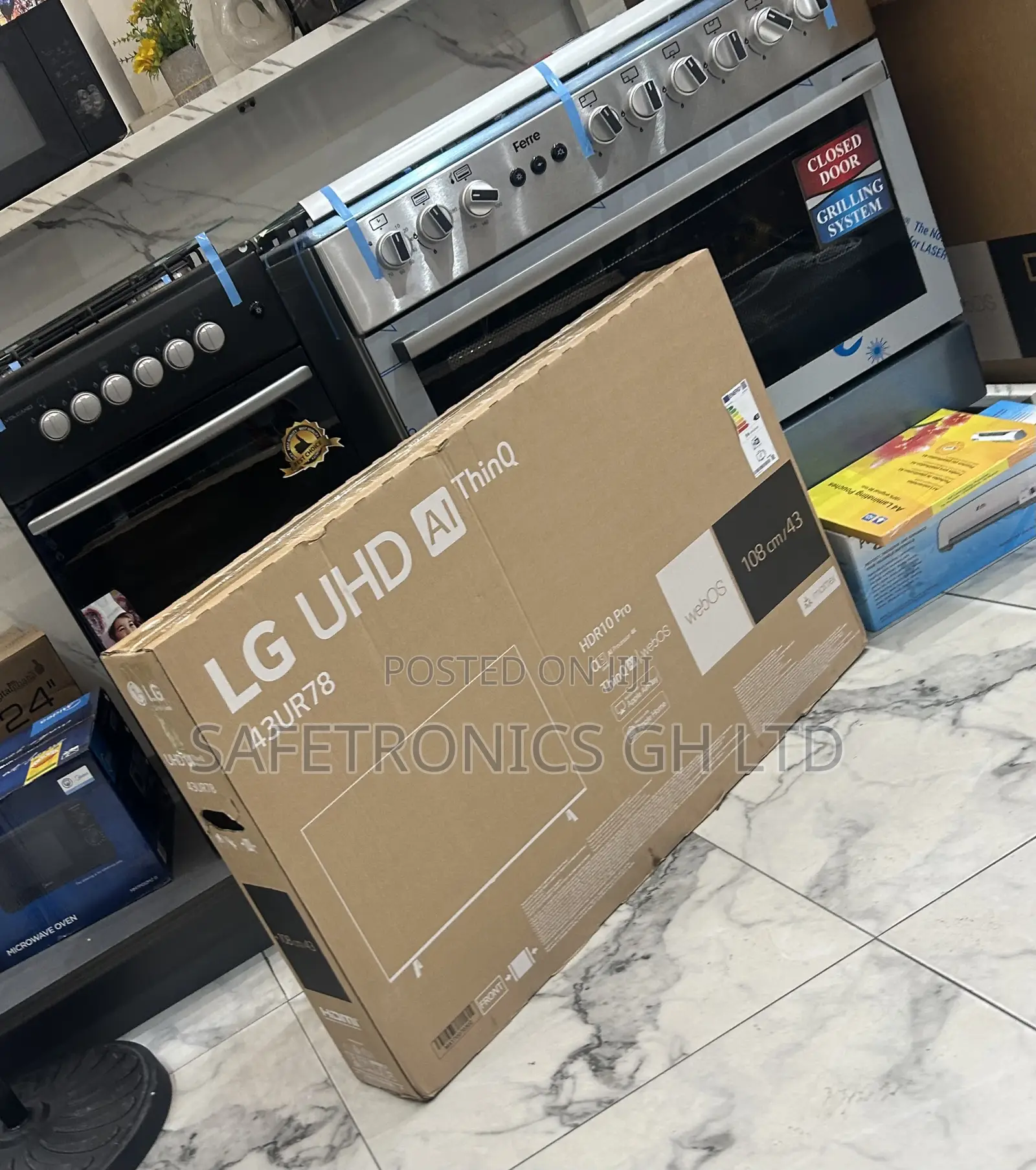 Available Smart Led Uhd 43 Inch Android Frameless Ur78 Tv