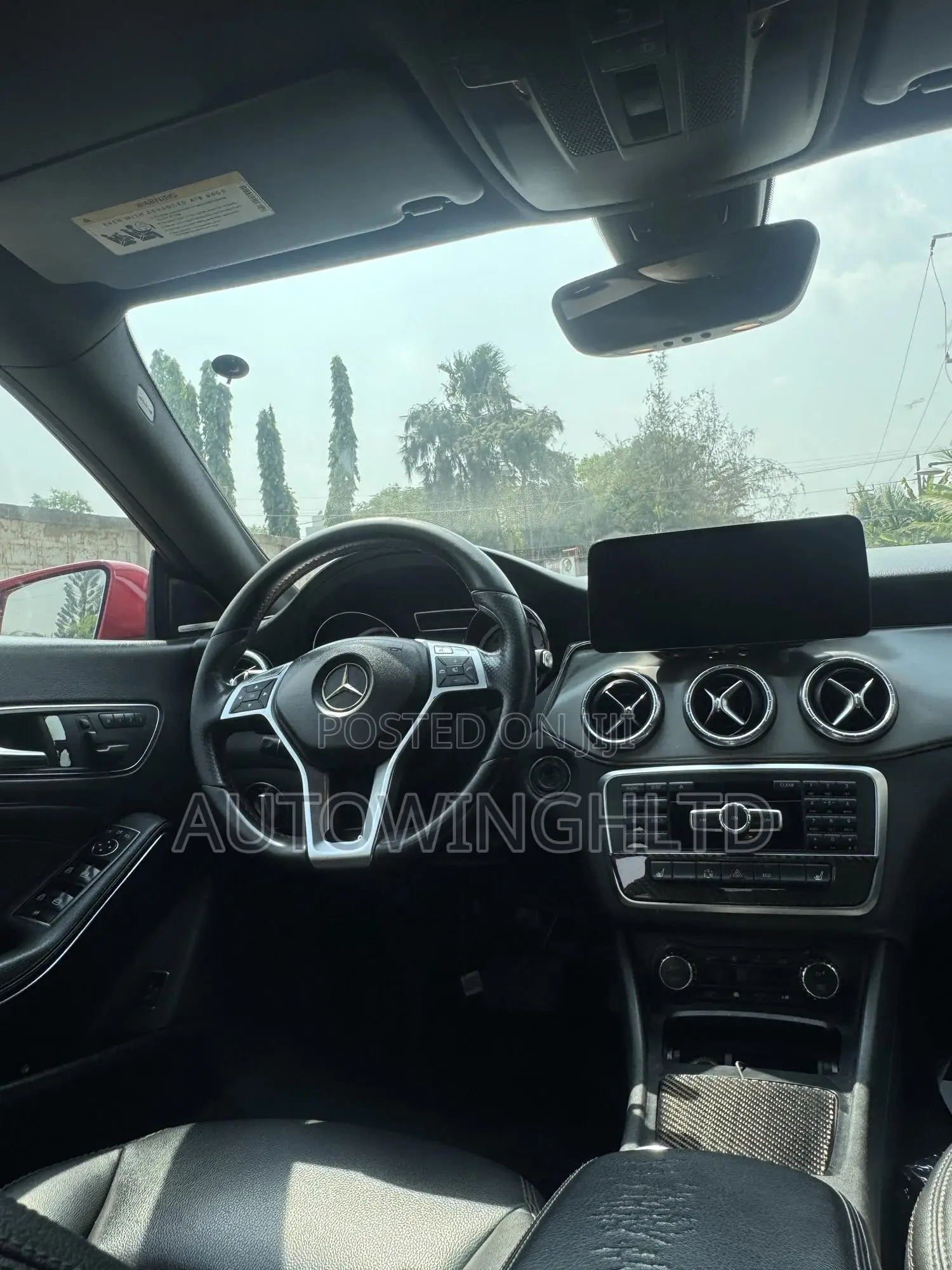Mercedes-Benz CLA-Class CLA 250 4MATIC Sedan 2014 Red