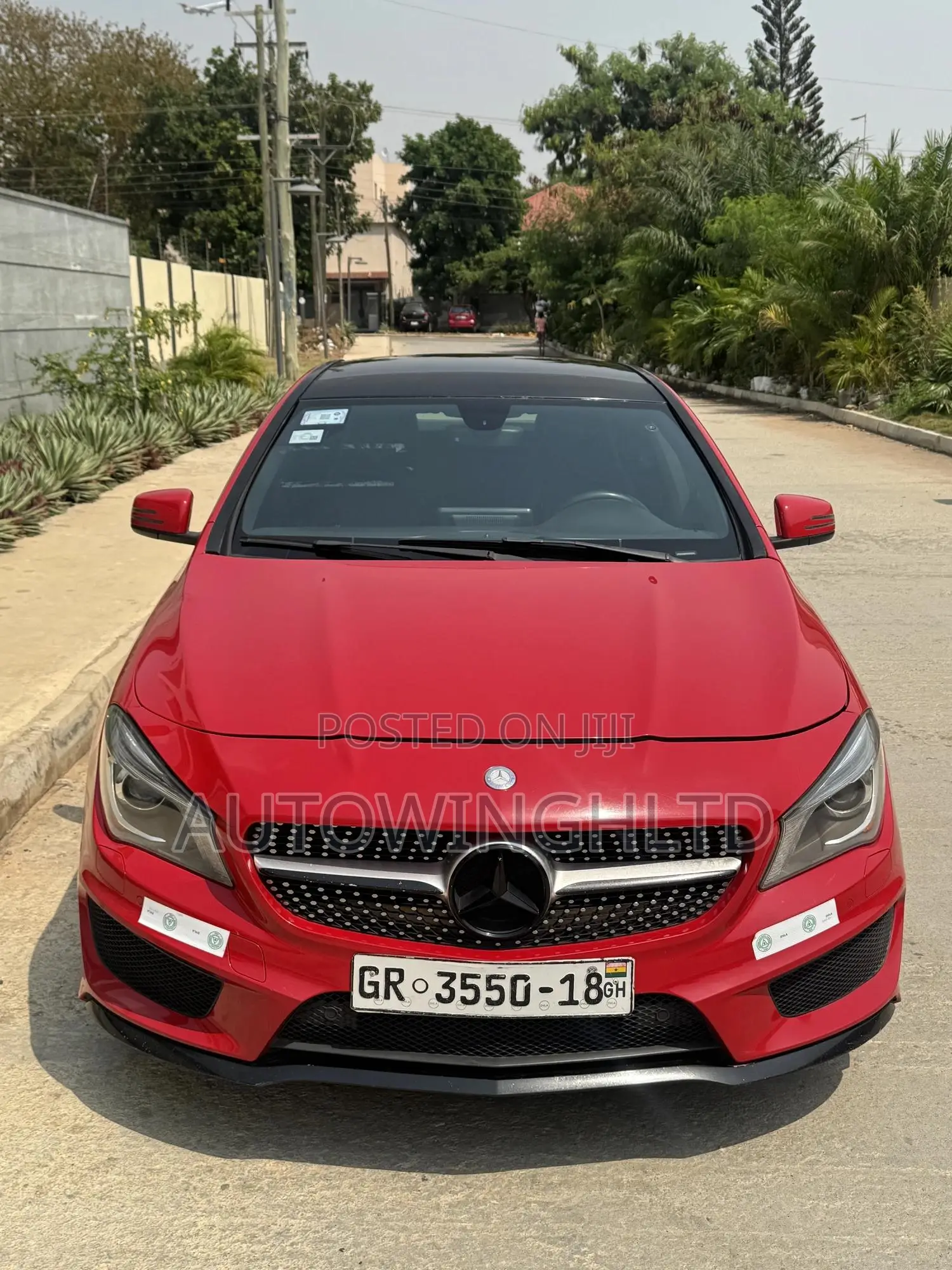 Mercedes-Benz CLA-Class CLA 250 4MATIC Sedan 2014 Red