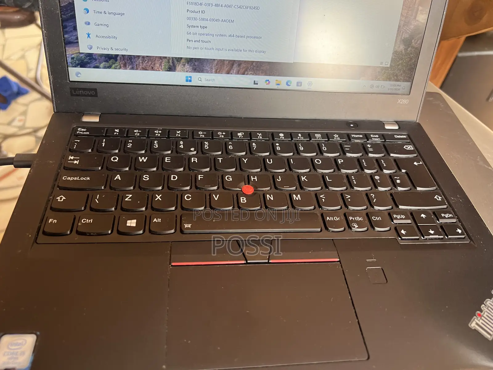 Laptop Lenovo ThinkPad X280 16GB Intel Core I5 SSD 256GB