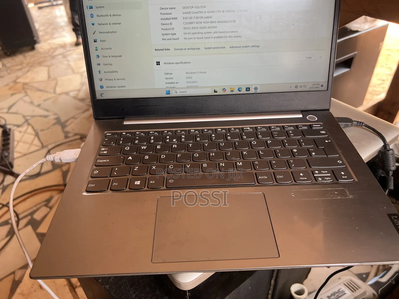 Laptop Lenovo Thinkbook 14 8GB Intel Core I5 HDD+SSD 512GB