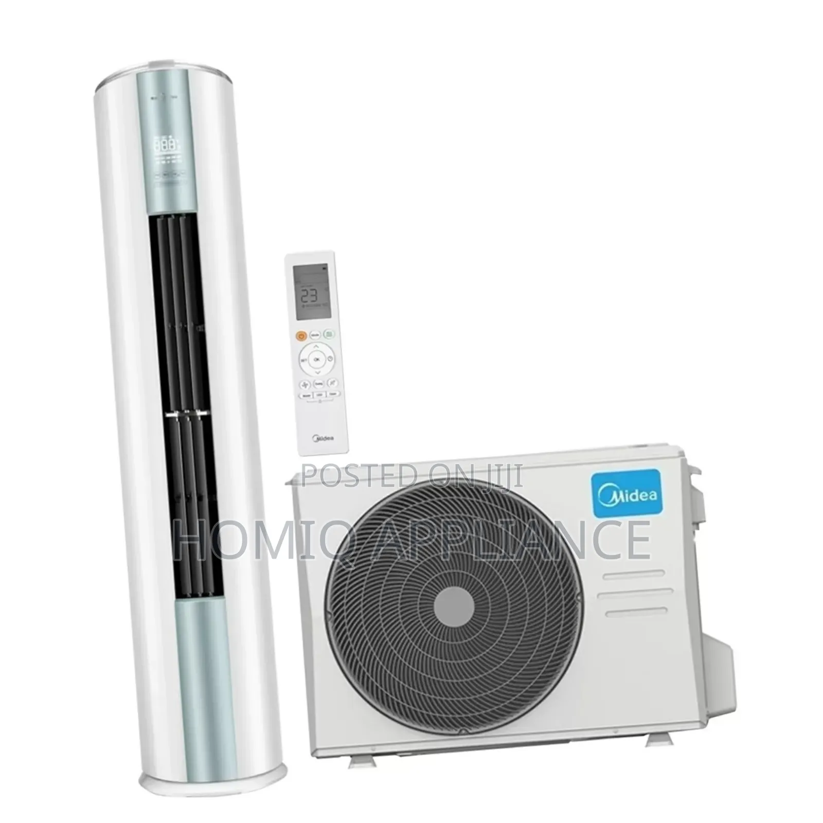Midea 2.5hp R410a Floor Standing Ac With
Beautiful Round Face Mould