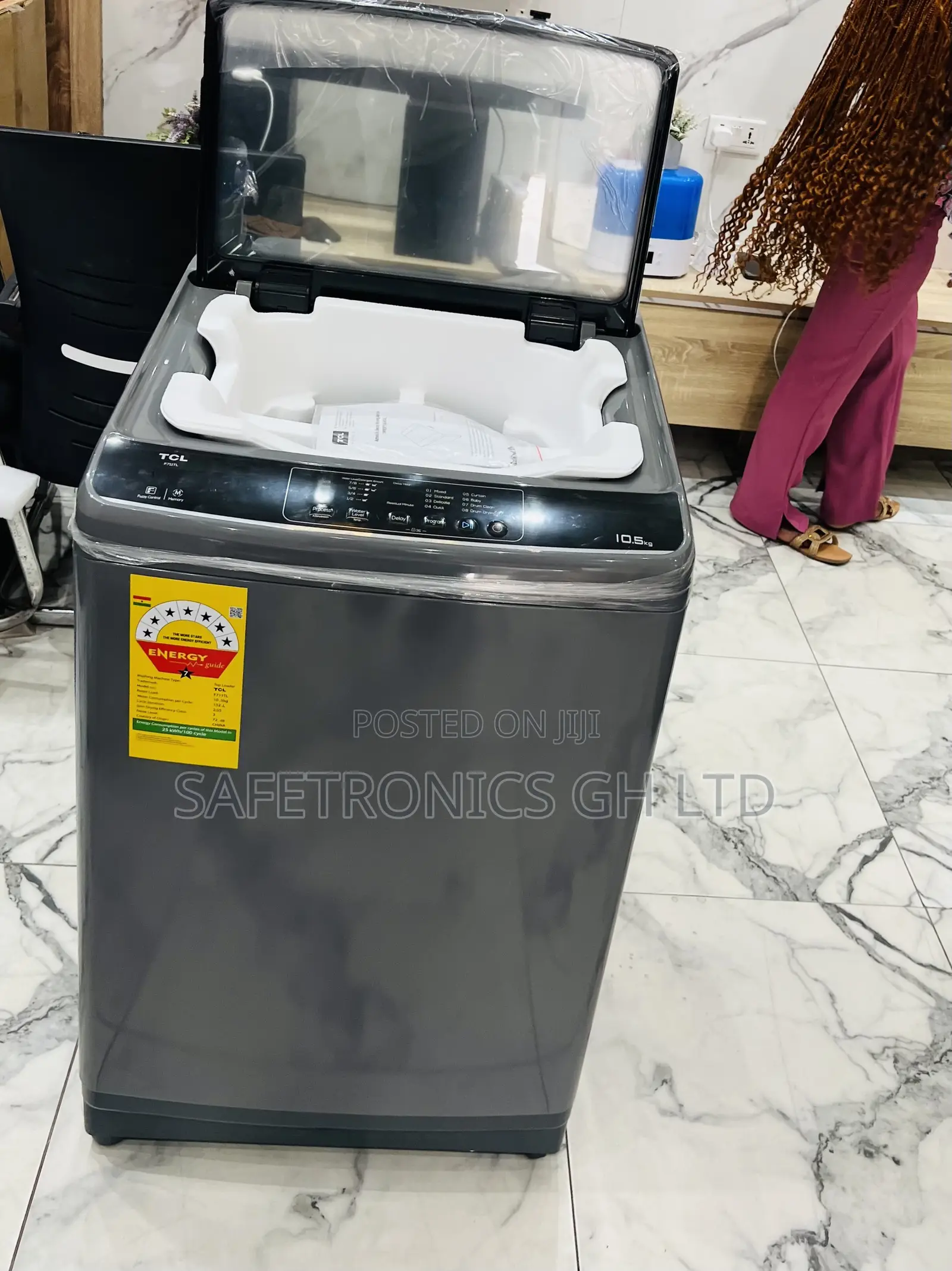 Just Purchase Grey 11kg Top Load Full Automatic Washer