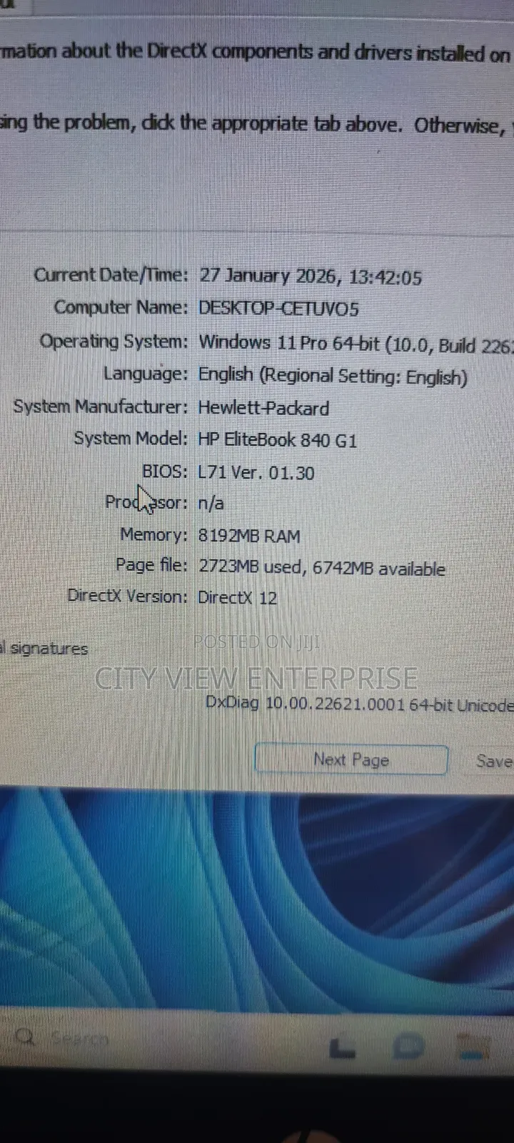 Laptop HP EliteBook 840 G1 8GB Intel Core i7 HDD 500GB