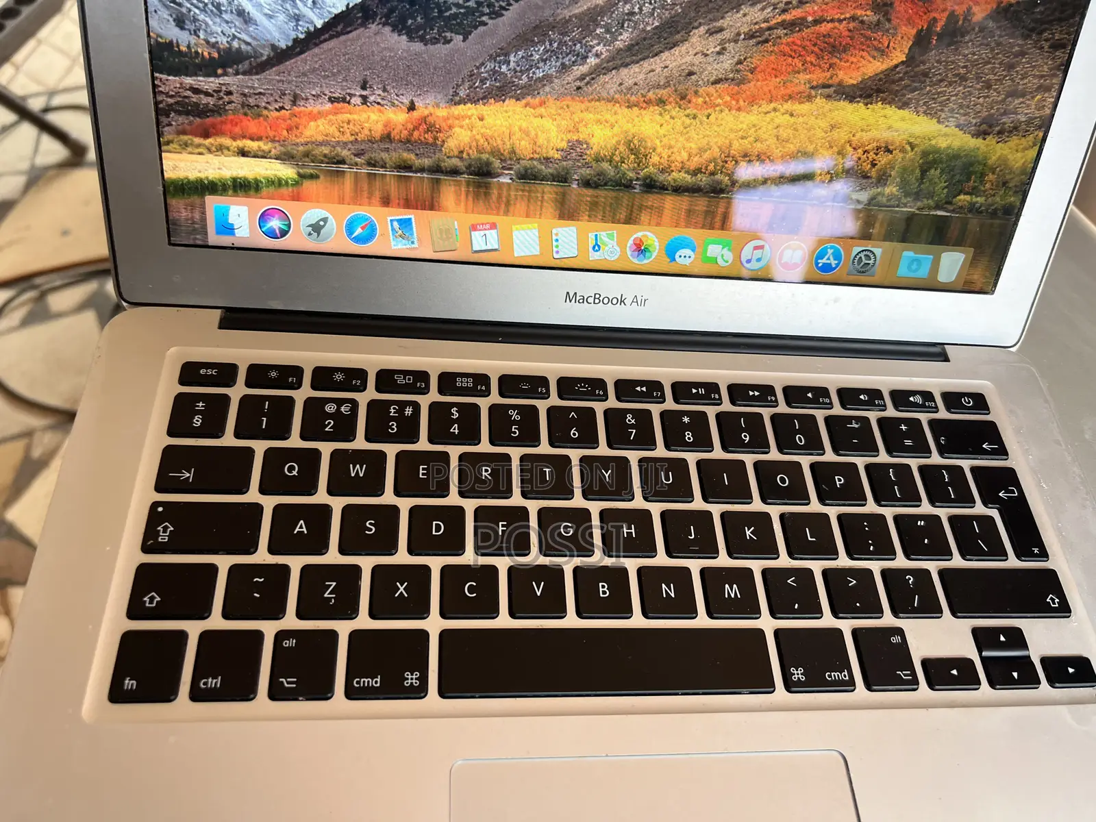 Laptop Apple MacBook Air 8GB Intel Core I7 SSD 500GB