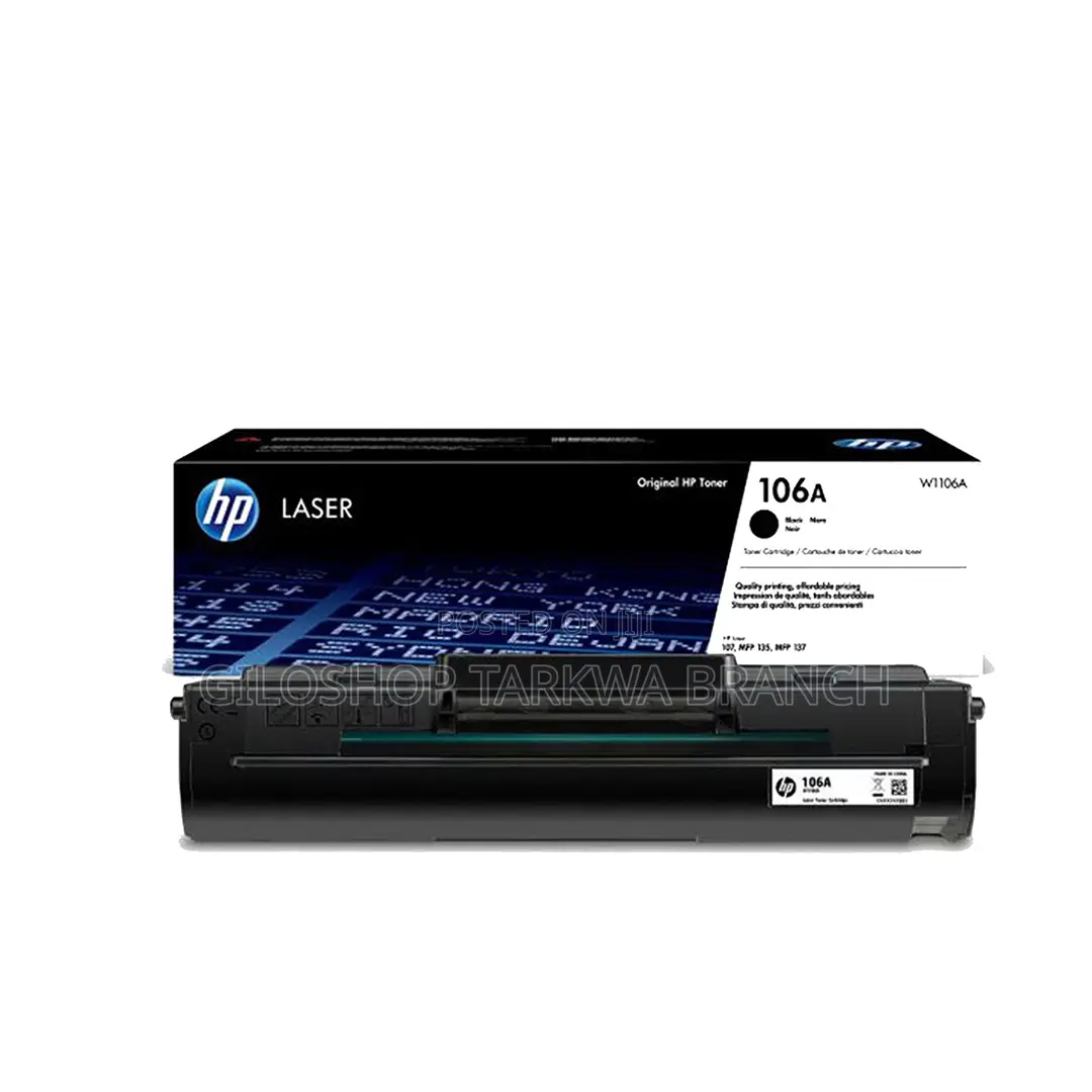 Hp W1106a 106a Laser Toner Cartridge -black