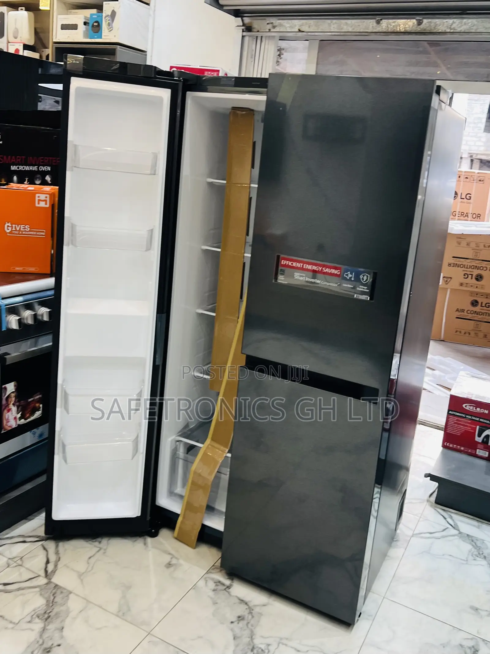 Affordable Lg 2 Doors Side by Side Smart Inverter 674 Liters Fridge