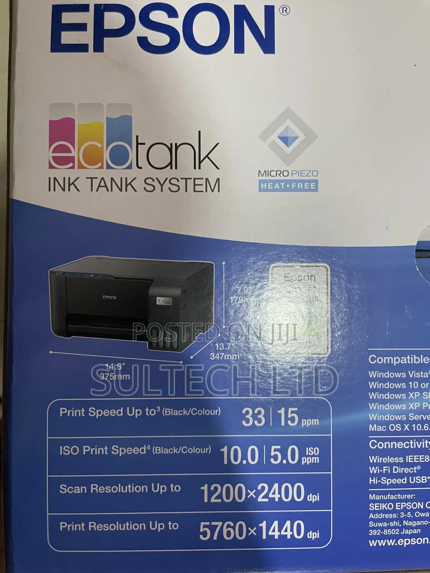 Epson Ecotank L3252
