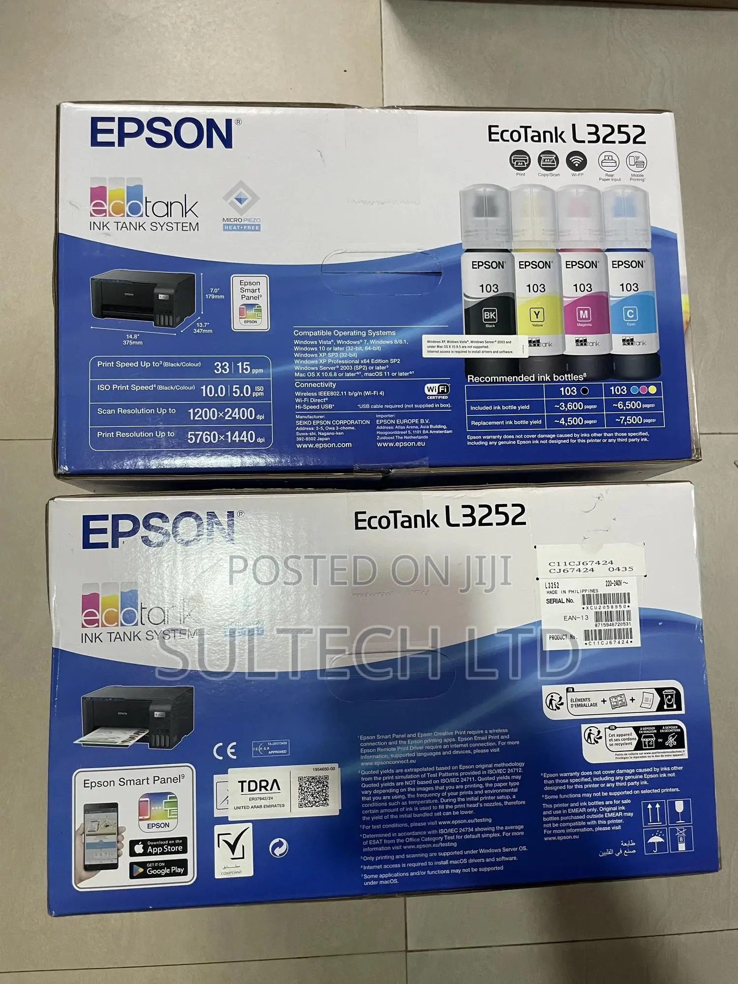Epson Ecotank L3252