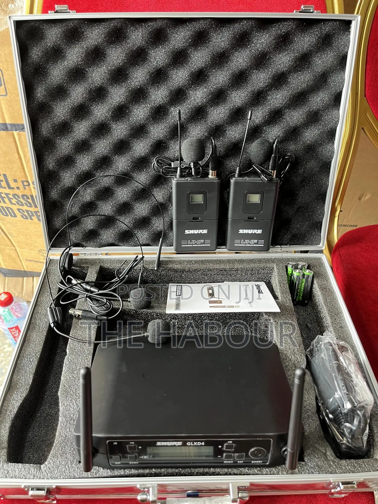 Protective Case Shure Glxd4 (Bodyback) Head And Tie