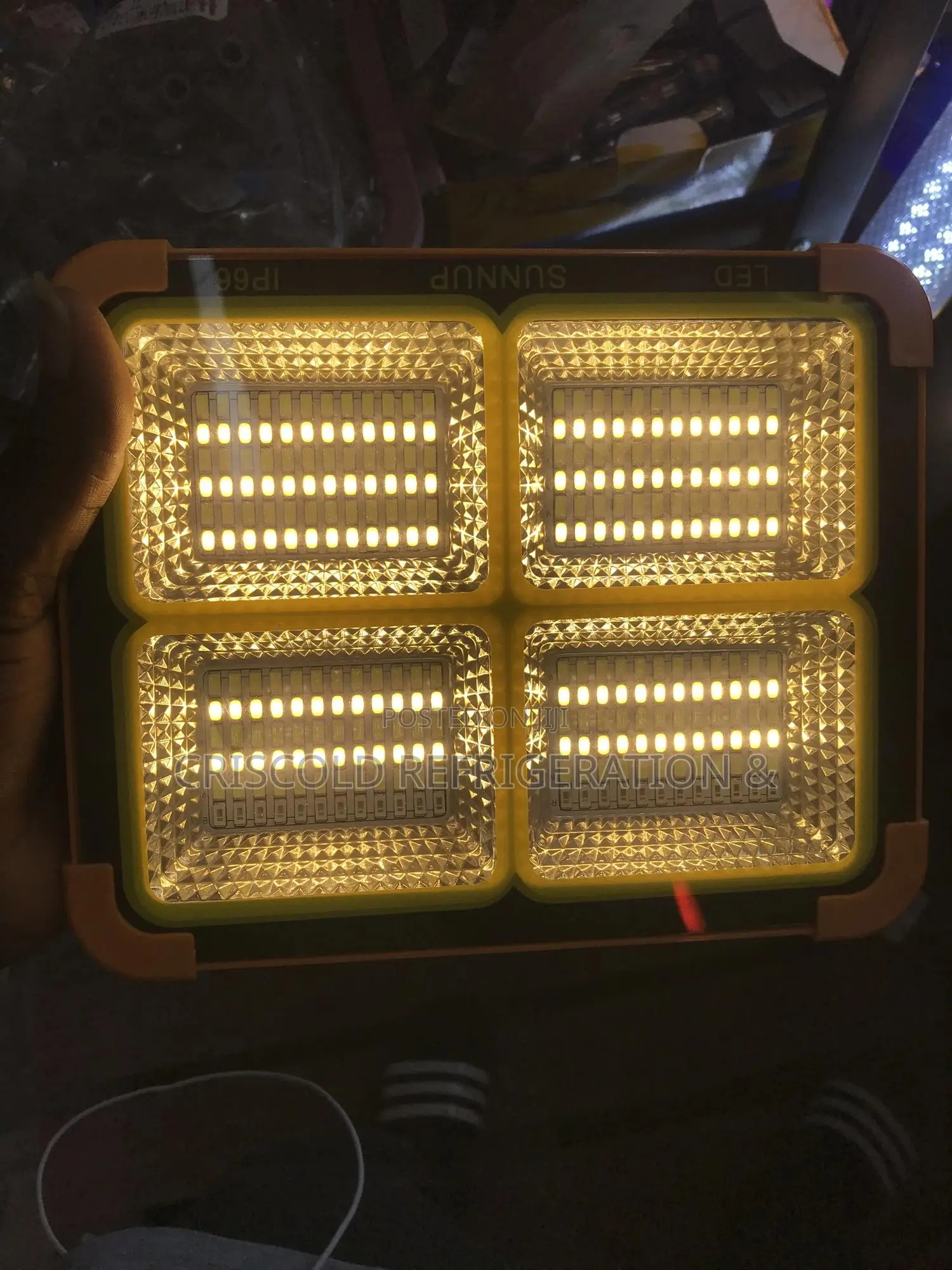 Solar Outdoor Light / Rechargeable Flood Light