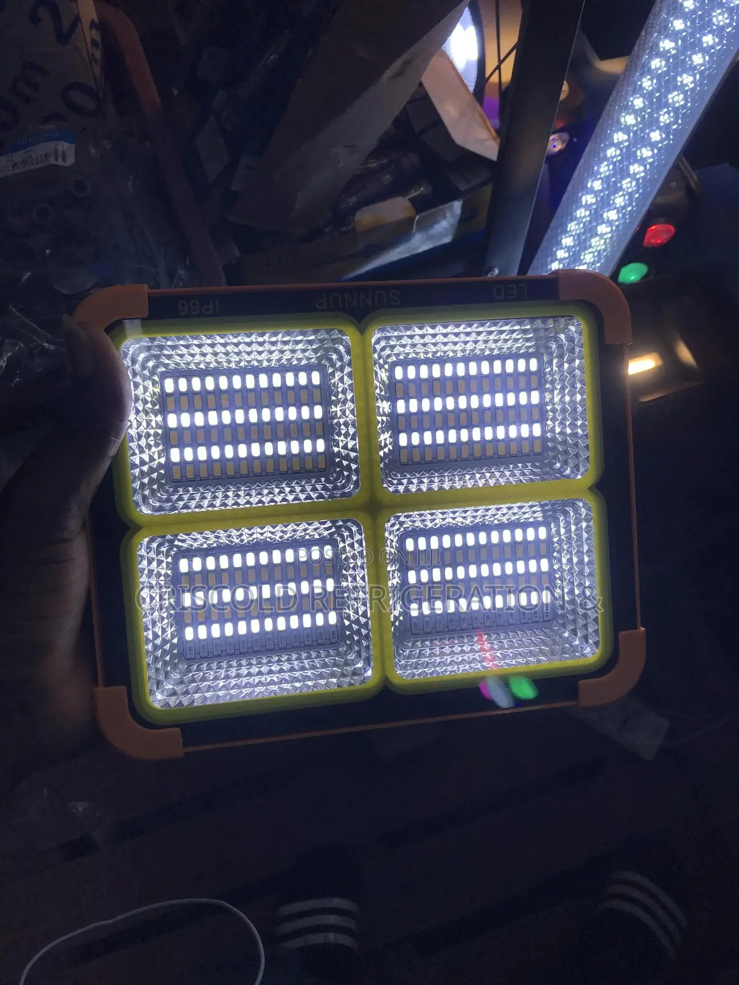 Solar Outdoor Light / Rechargeable Flood Light