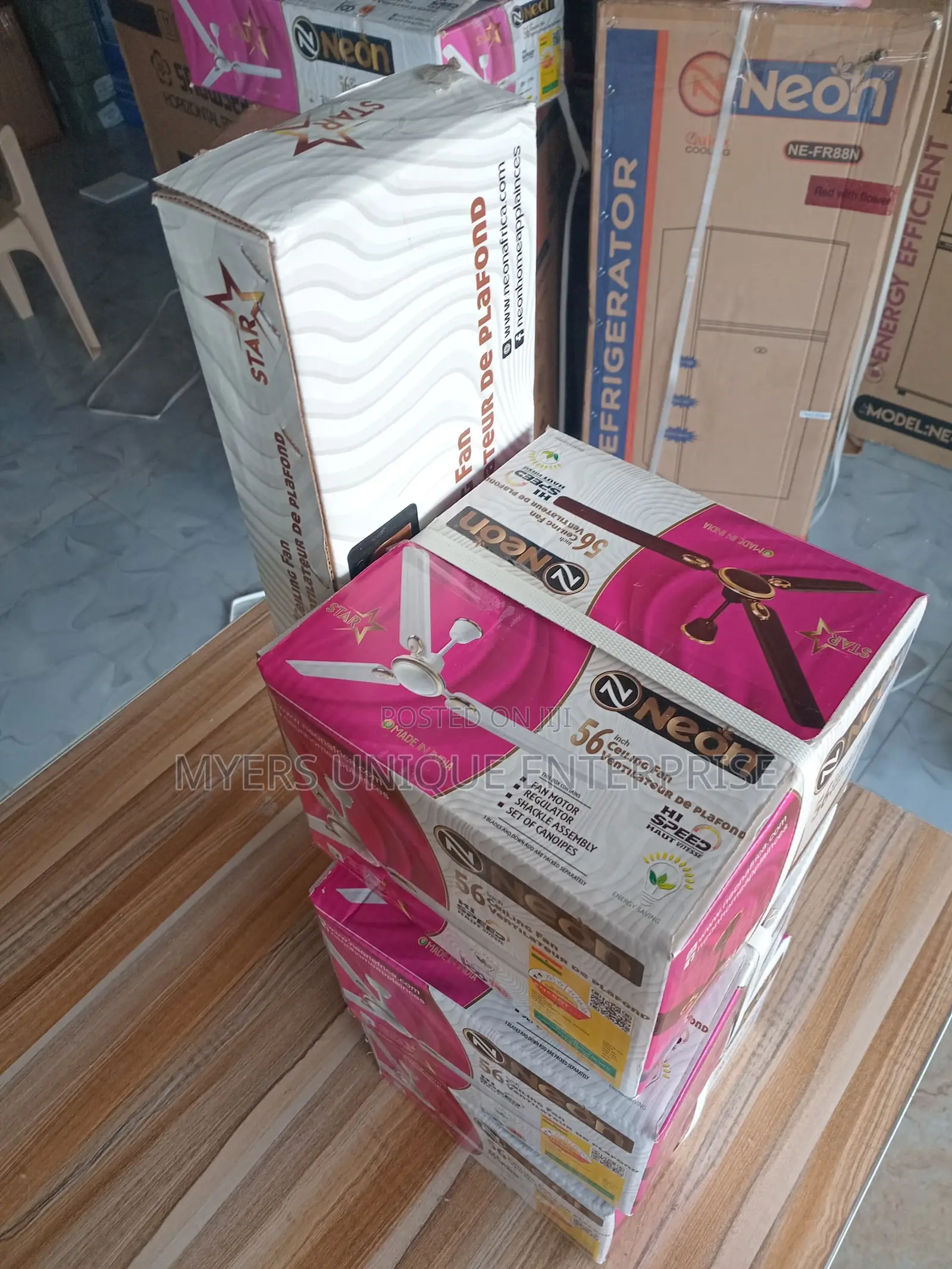 Highly Recommended Neon Ceiling Fan 60w