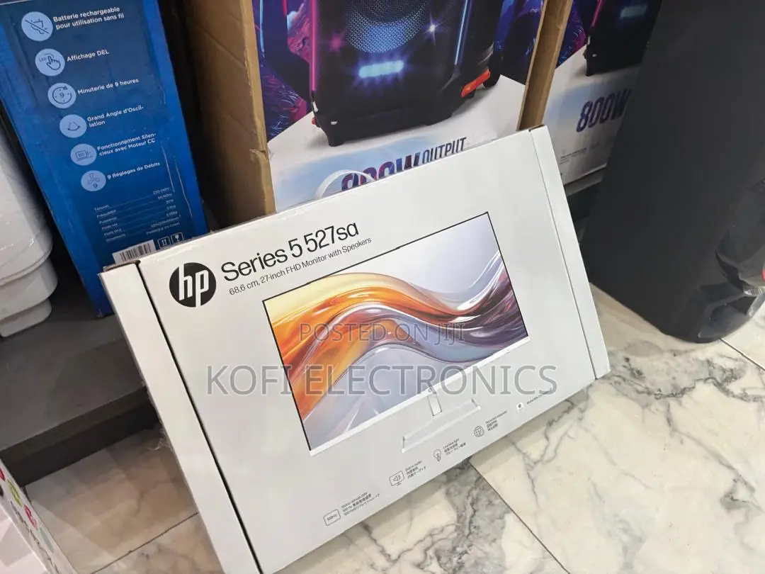 Hp 527sa Monitor Clean Design, Clear Picture