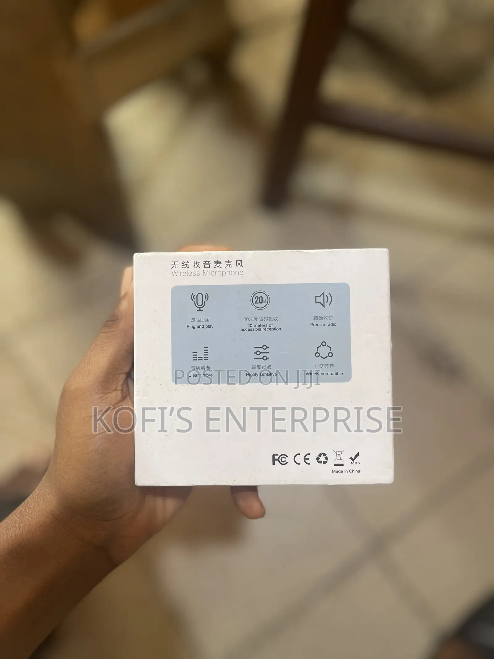 Wireless Lavalier 3in1 Microphone