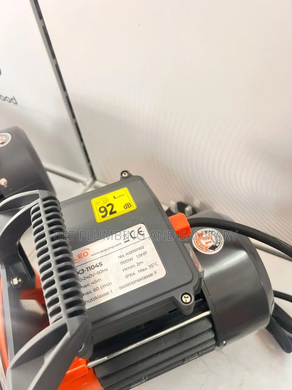 Leo 1.5 Hp Water Pump for Home/Office/Bathroom