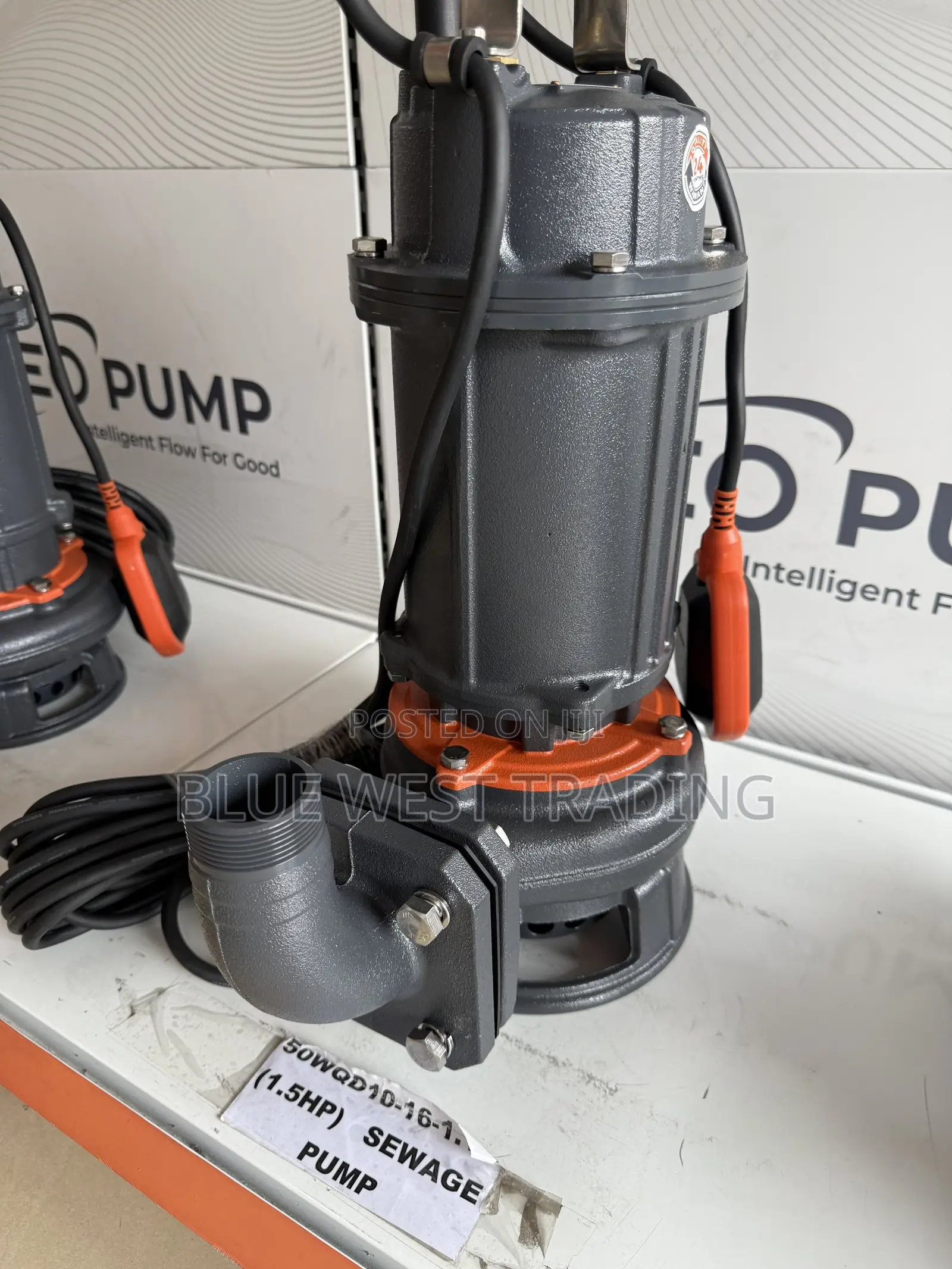 Sewage Water Pump 1.5 Hp _ Leo 1.5 Horsepower Sewage Water Pump