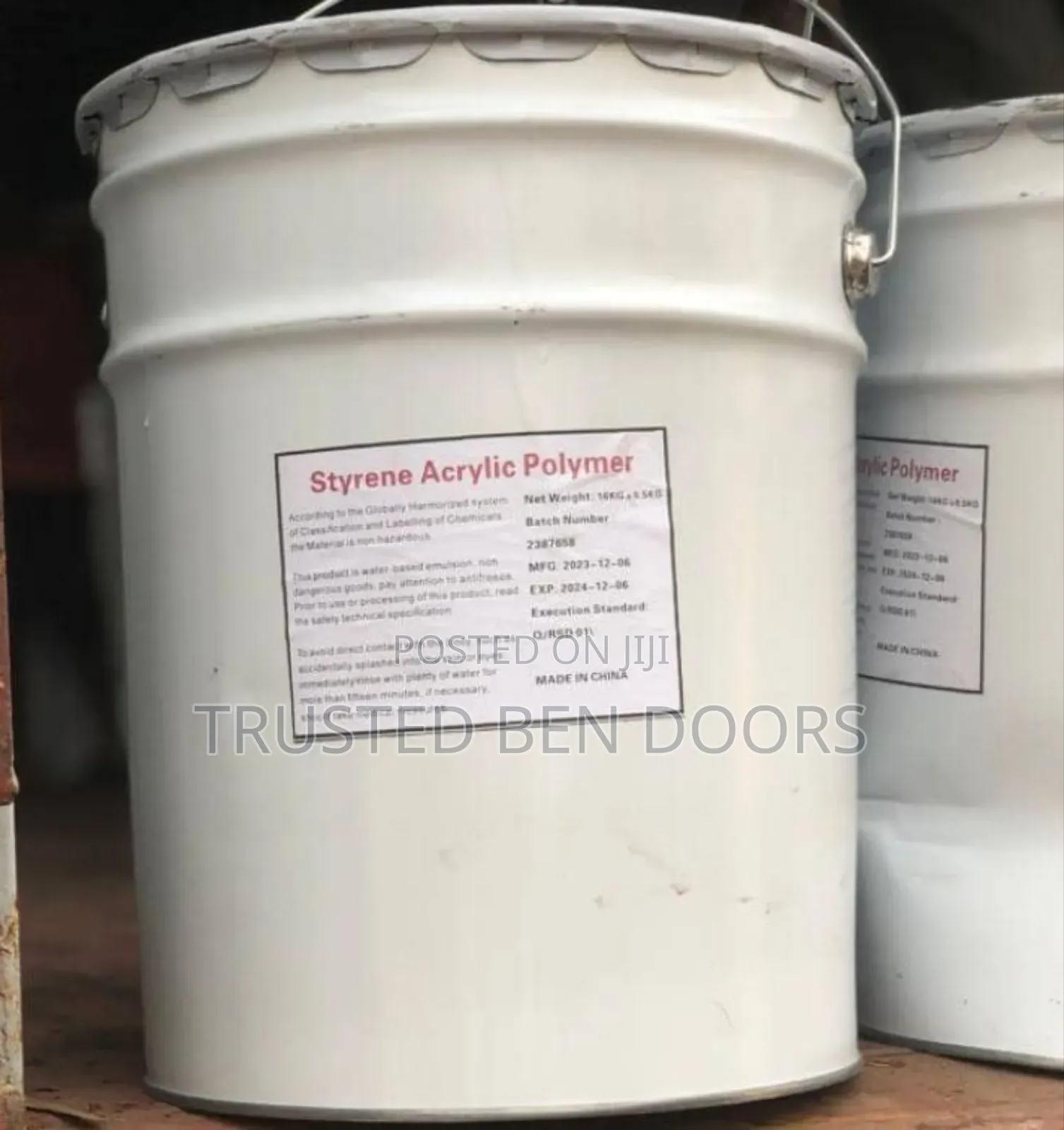 16kg Vanish Bucket (Polish for Concrete and Flooring Works)
