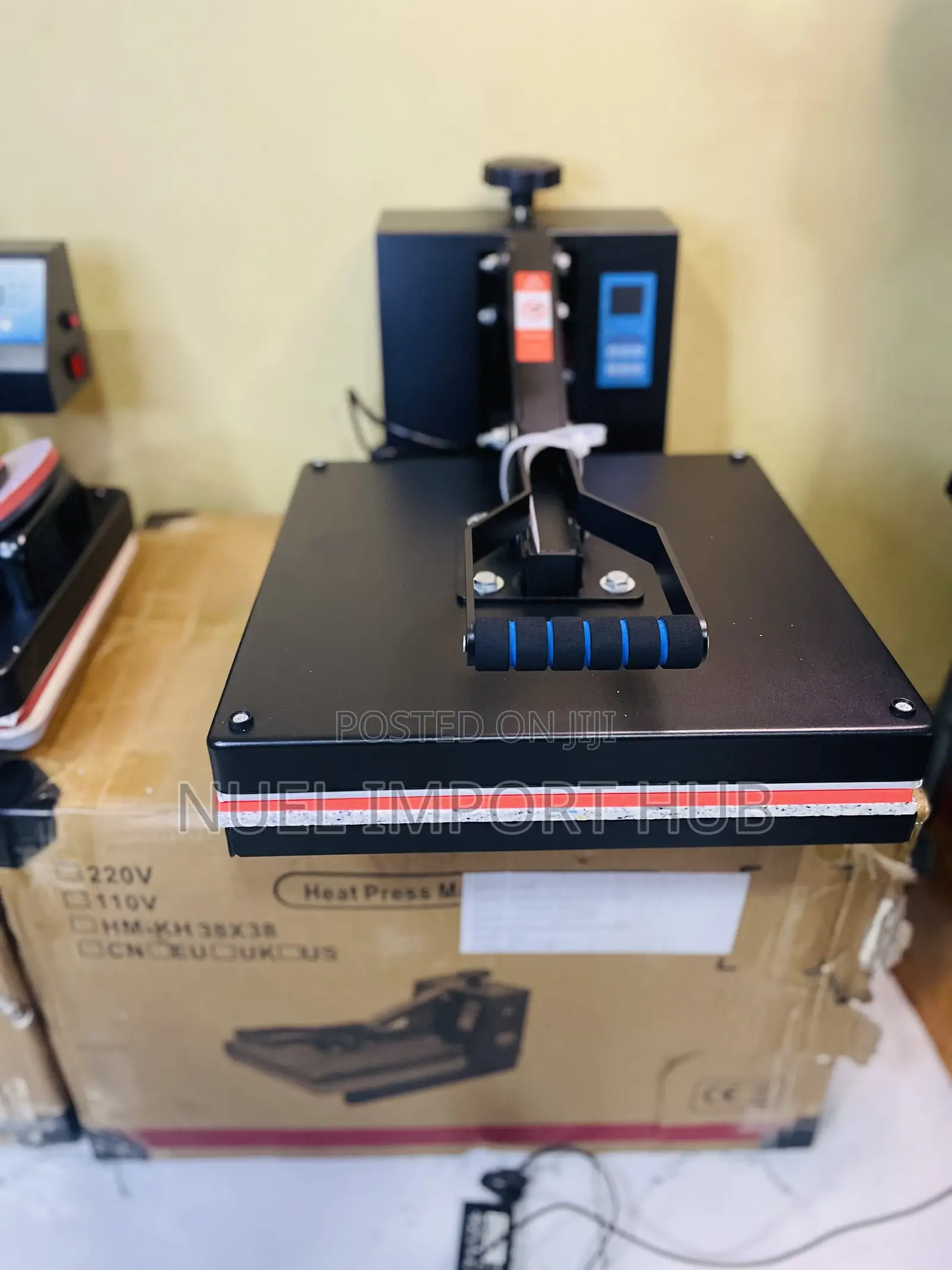 Brand New 38 by 38cm Heat Press Machine Available