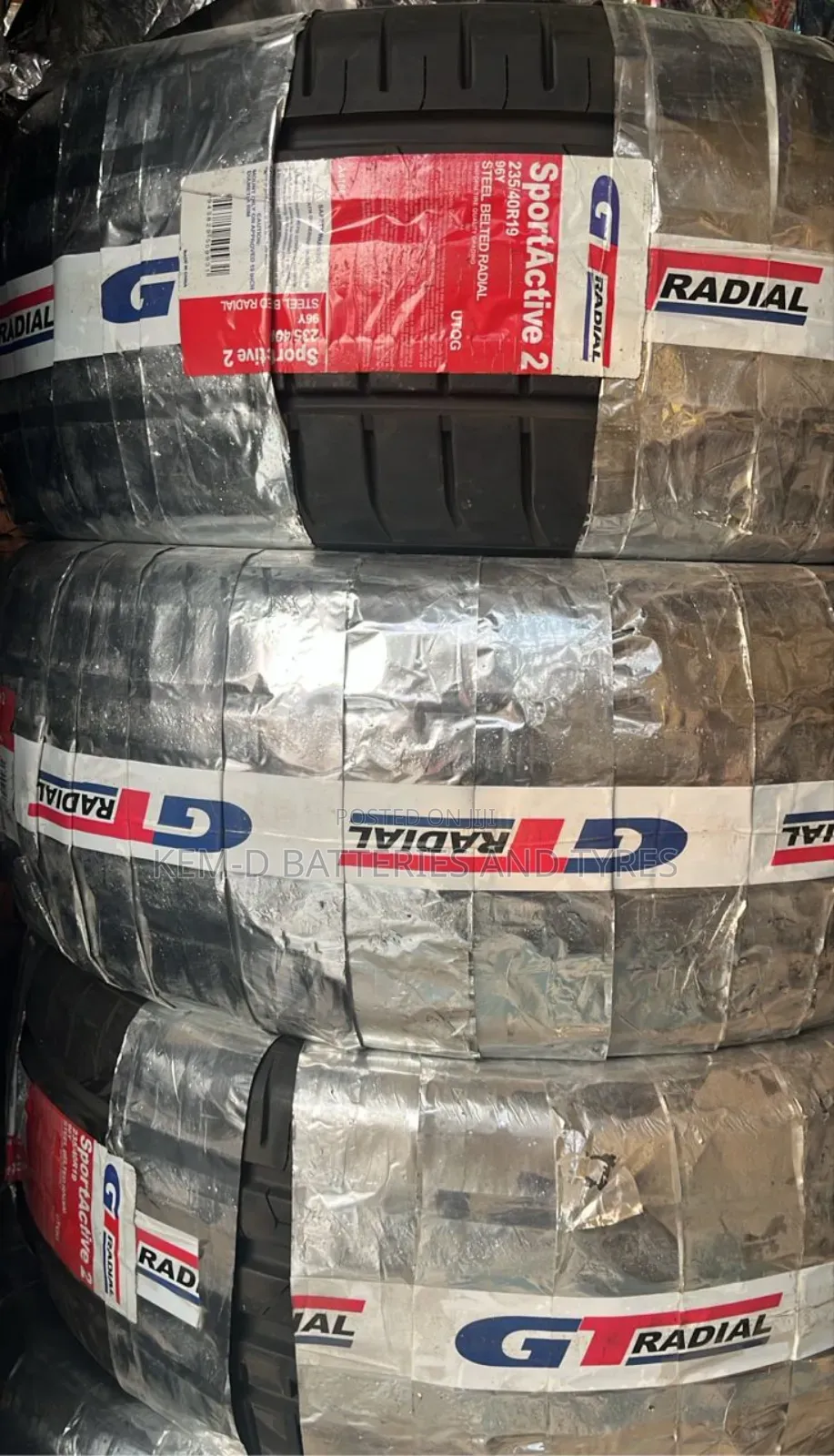 235/40r19 Gt Radial Tyres