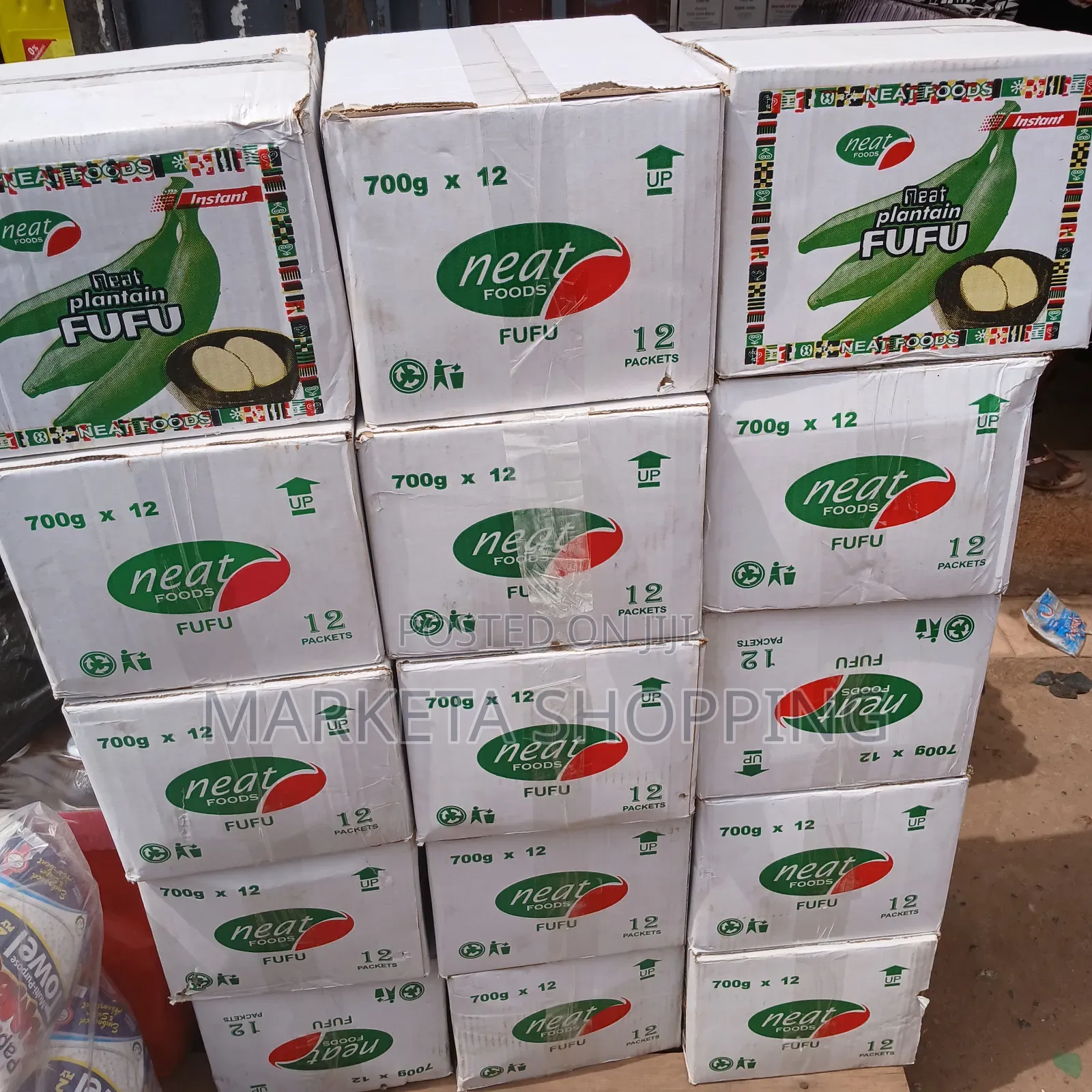 Neat Plantain Fufu 700gx12