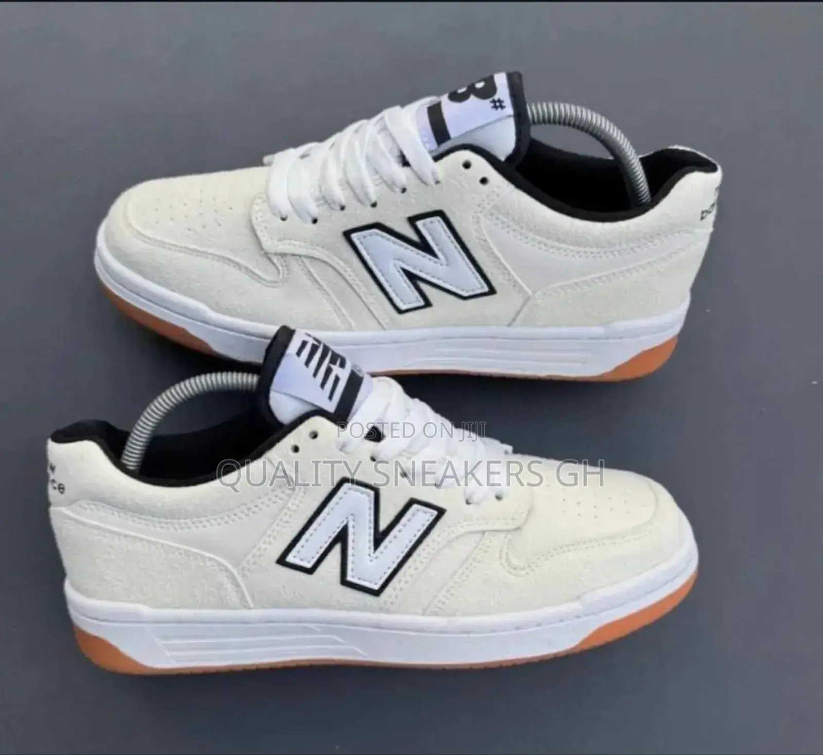 New Balance Numeric 480 Cream White