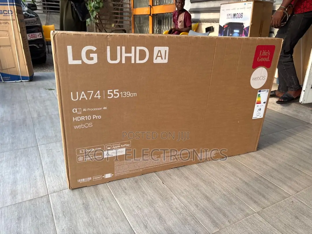 Lg Uhd Ai 55” Tv Sharp Vivid Visuals