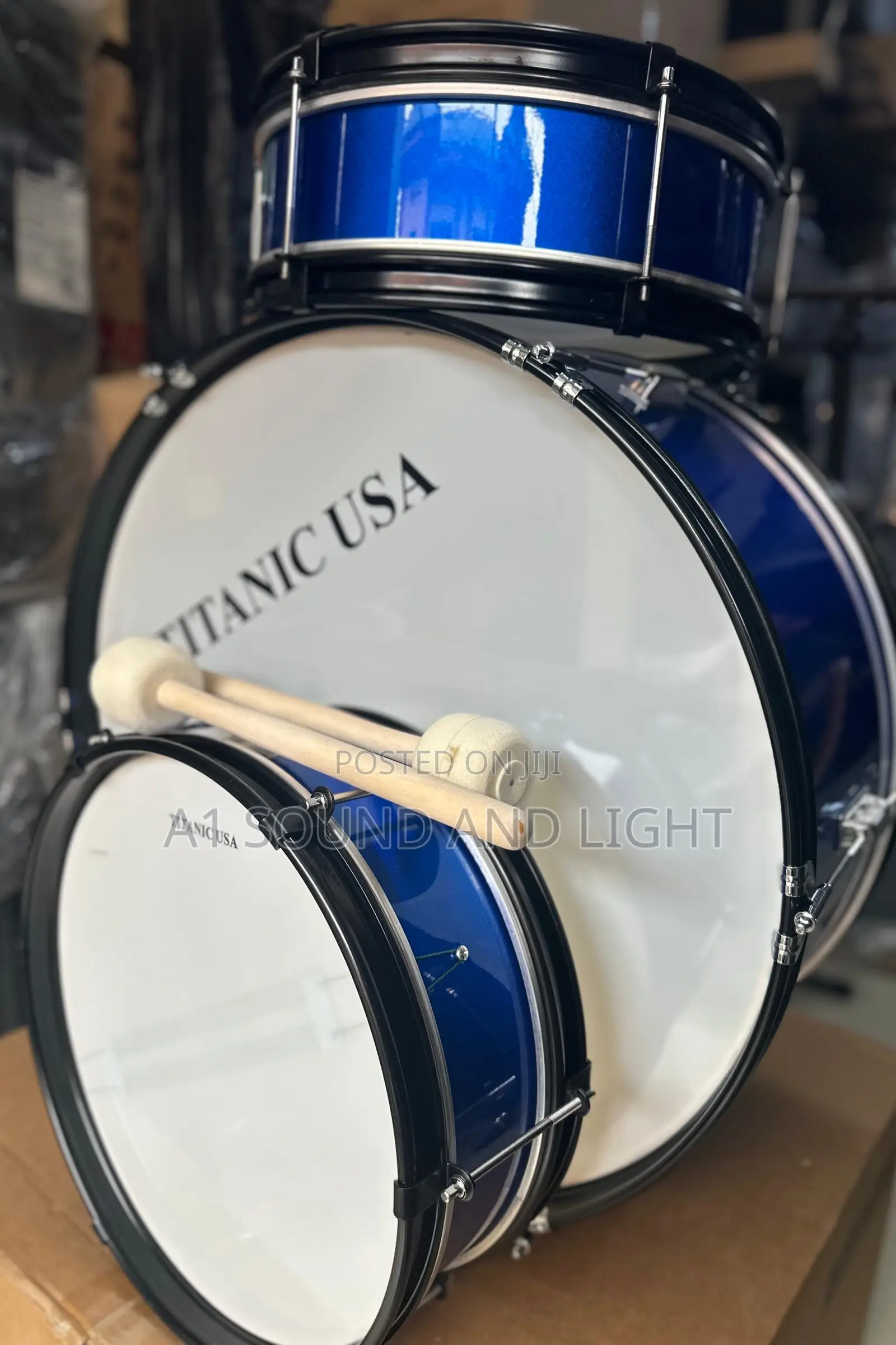 Titanic Usa Parade Drum Set - [3pcs]
