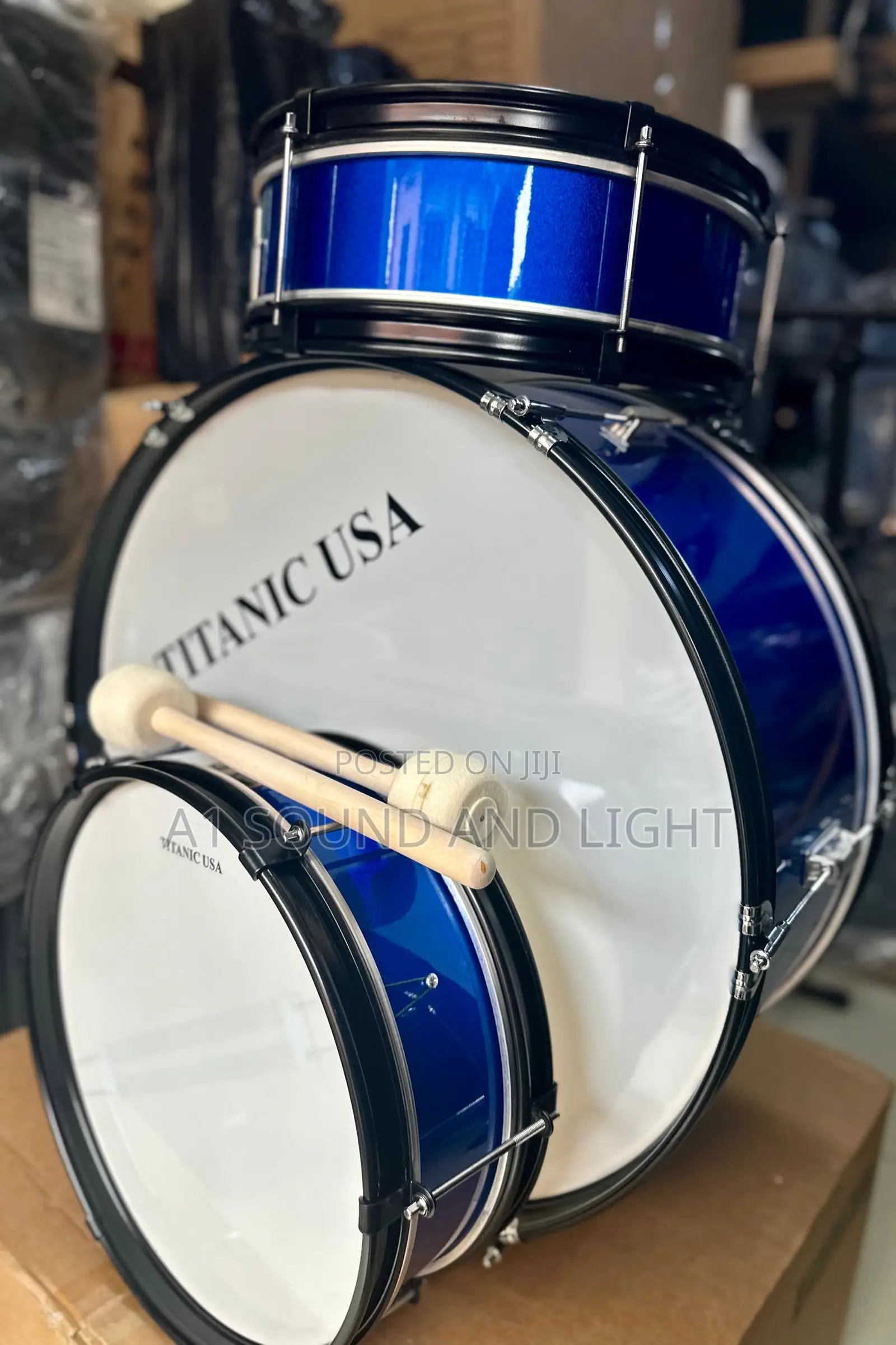 Titanic Usa Parade Drum Set - [3pcs]
