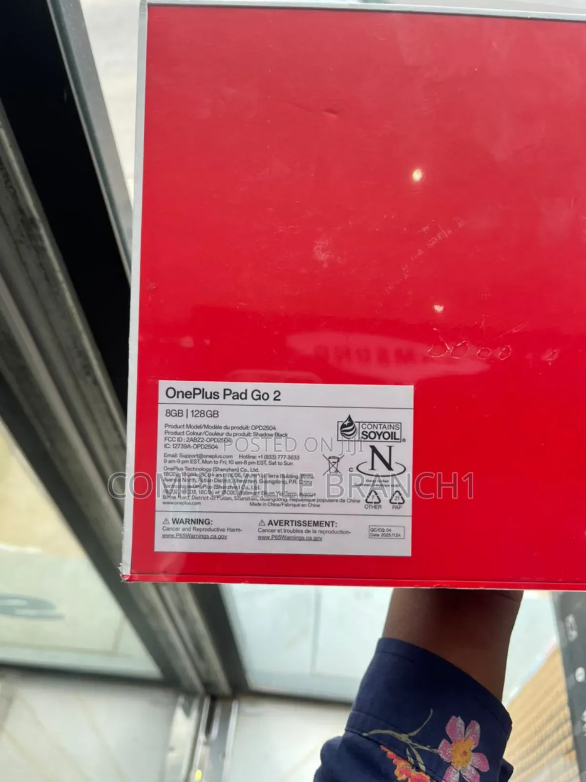 New OnePlus Pad Go 128 GB Black