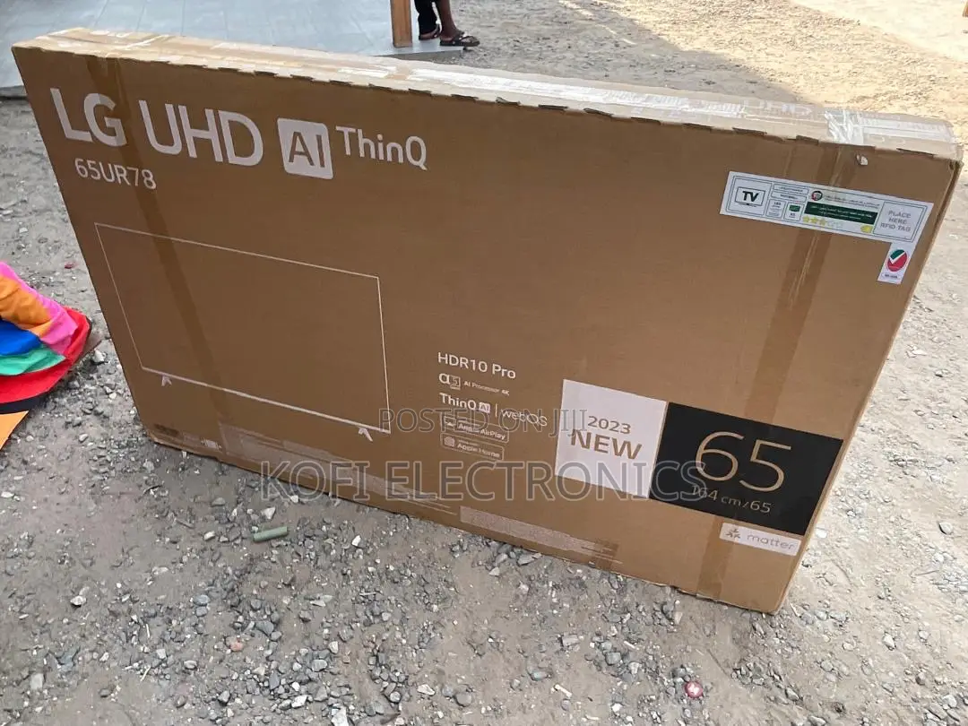 Lg 65” Uhd Ai Smart Tv Crisp Immersive Visuals
