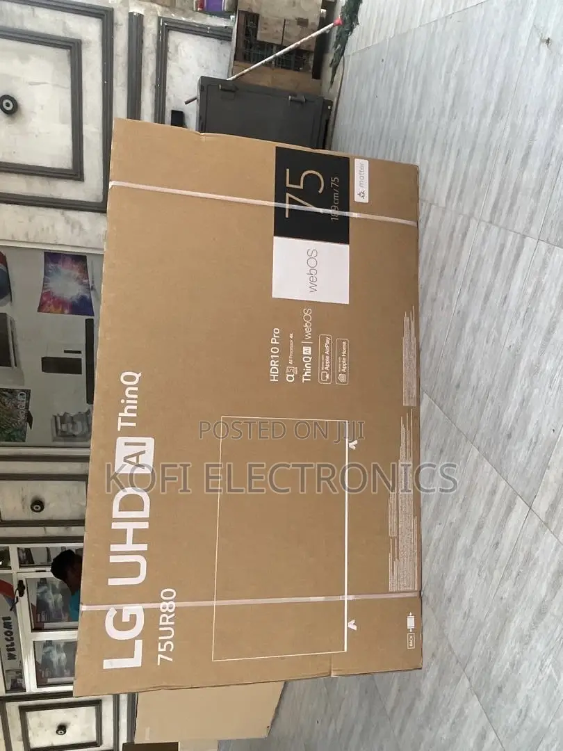 Lg Uhd Ai Thinq 75ur80 Cinema-Size Home Experience