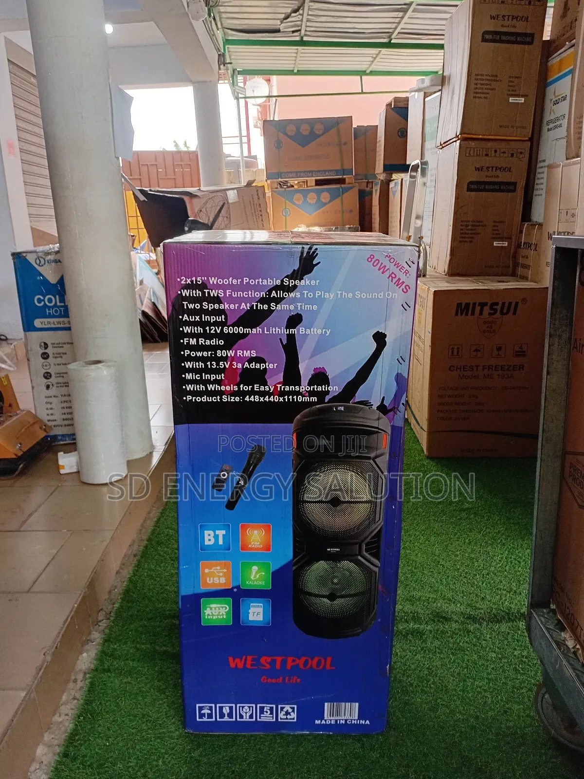 Westpool 15" – Big Sound, Big Vibes