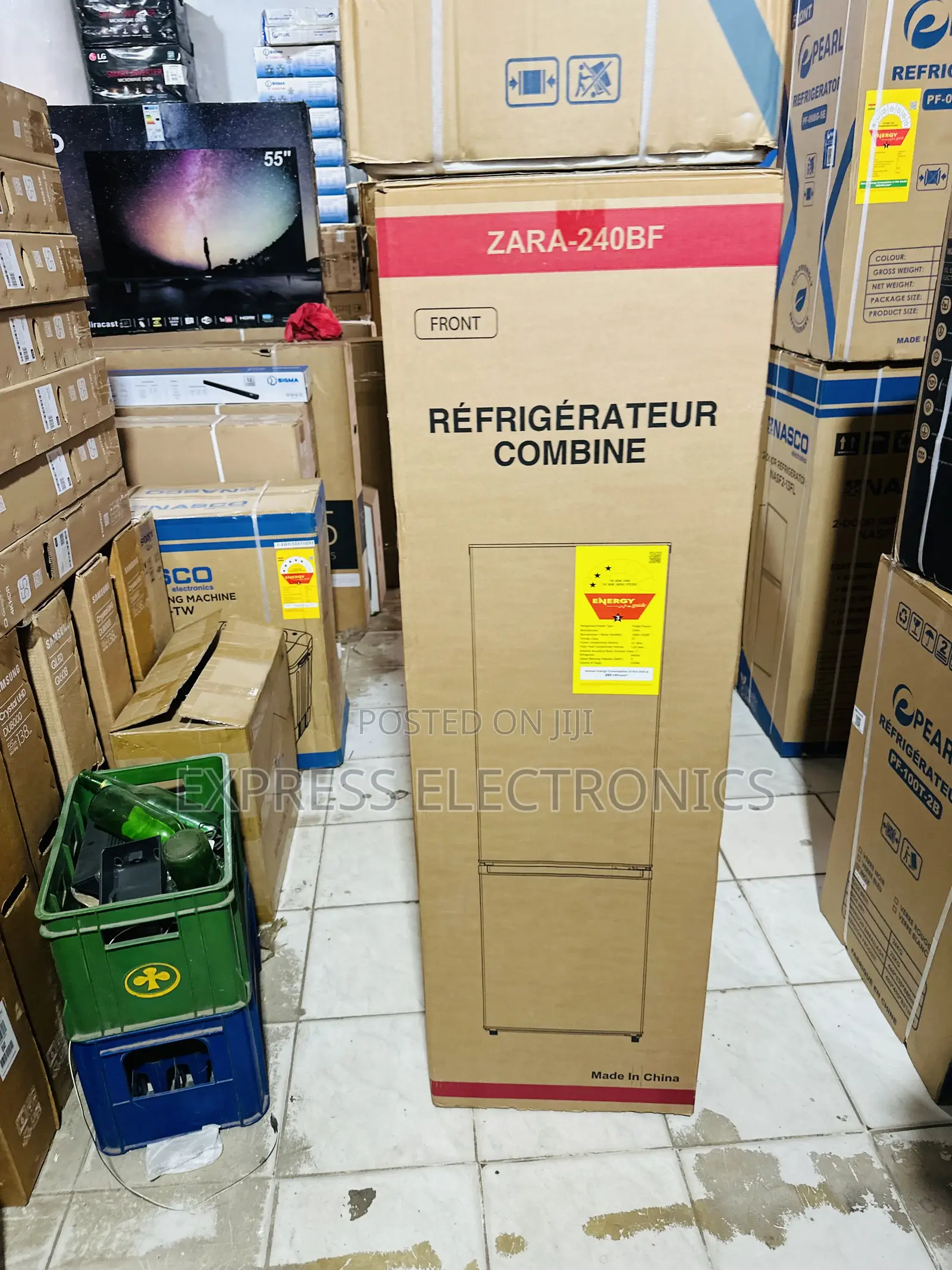 Better Deals on Double Door Zara 240bf Fridge