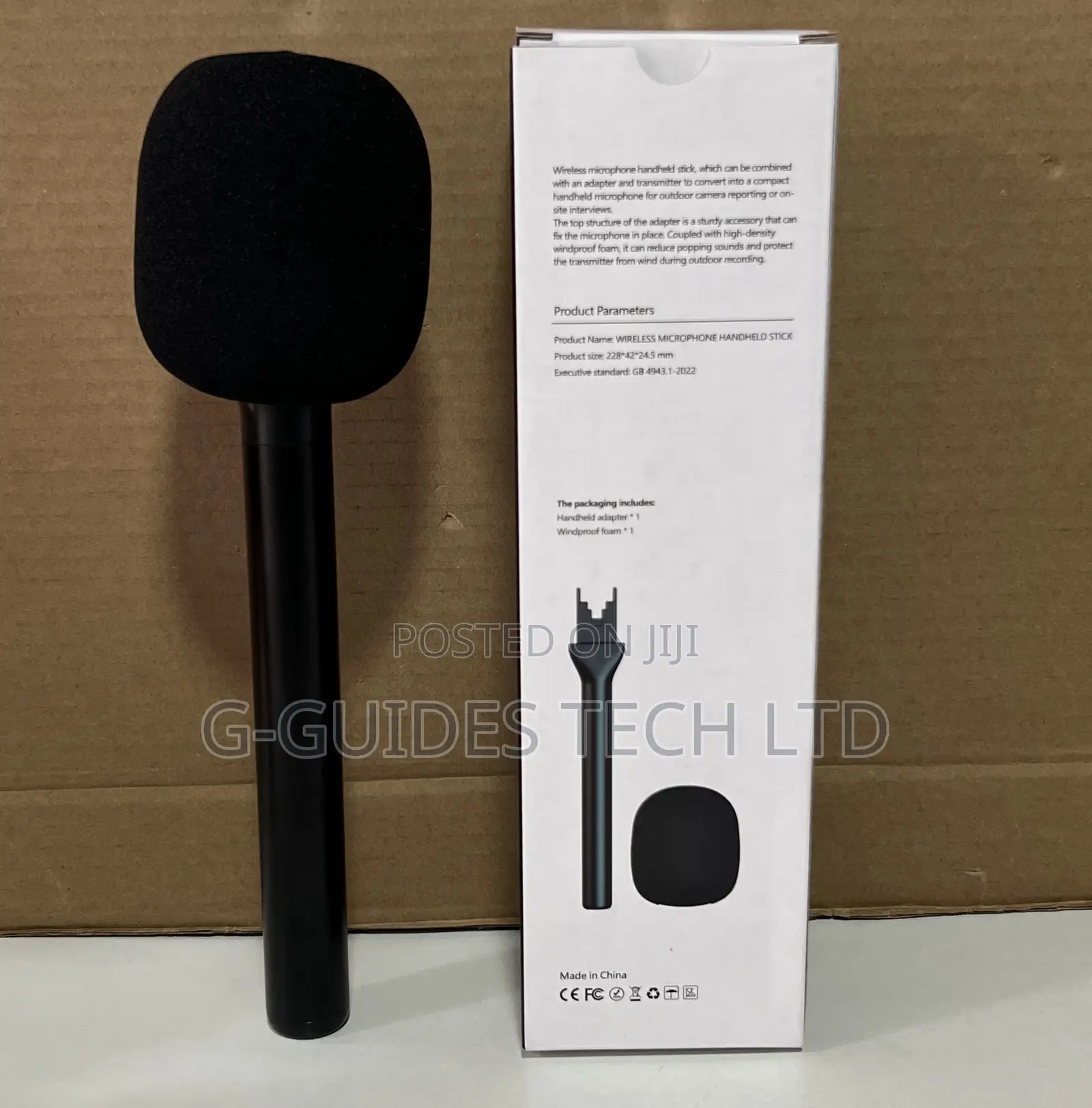 Wireless Microphone Handheld Stick, Handheld Wireless Mic Stick