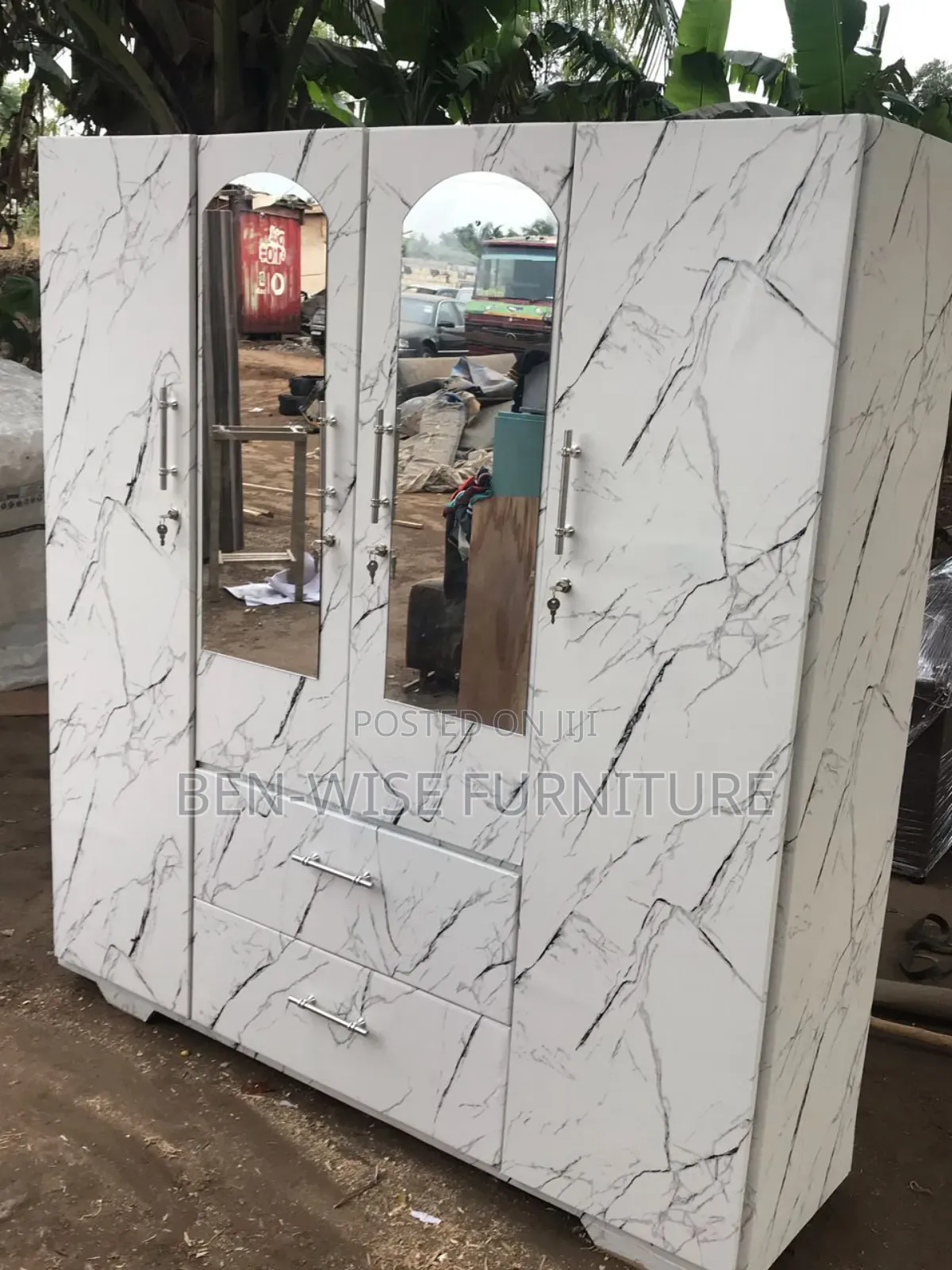 Nice Finished 4 in One Wardrobe ( Delivery Before Payment)