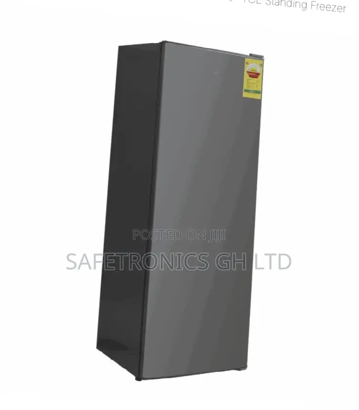 Sealed Original TCL Upright 168 Liters Electric Singledoor Freezer