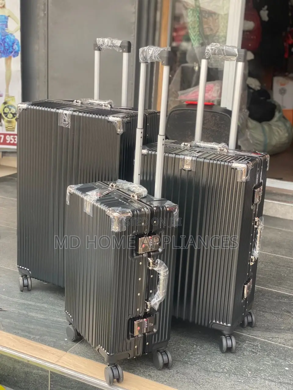 3 In 1 Luxury Zipless Polycarbonate Bags