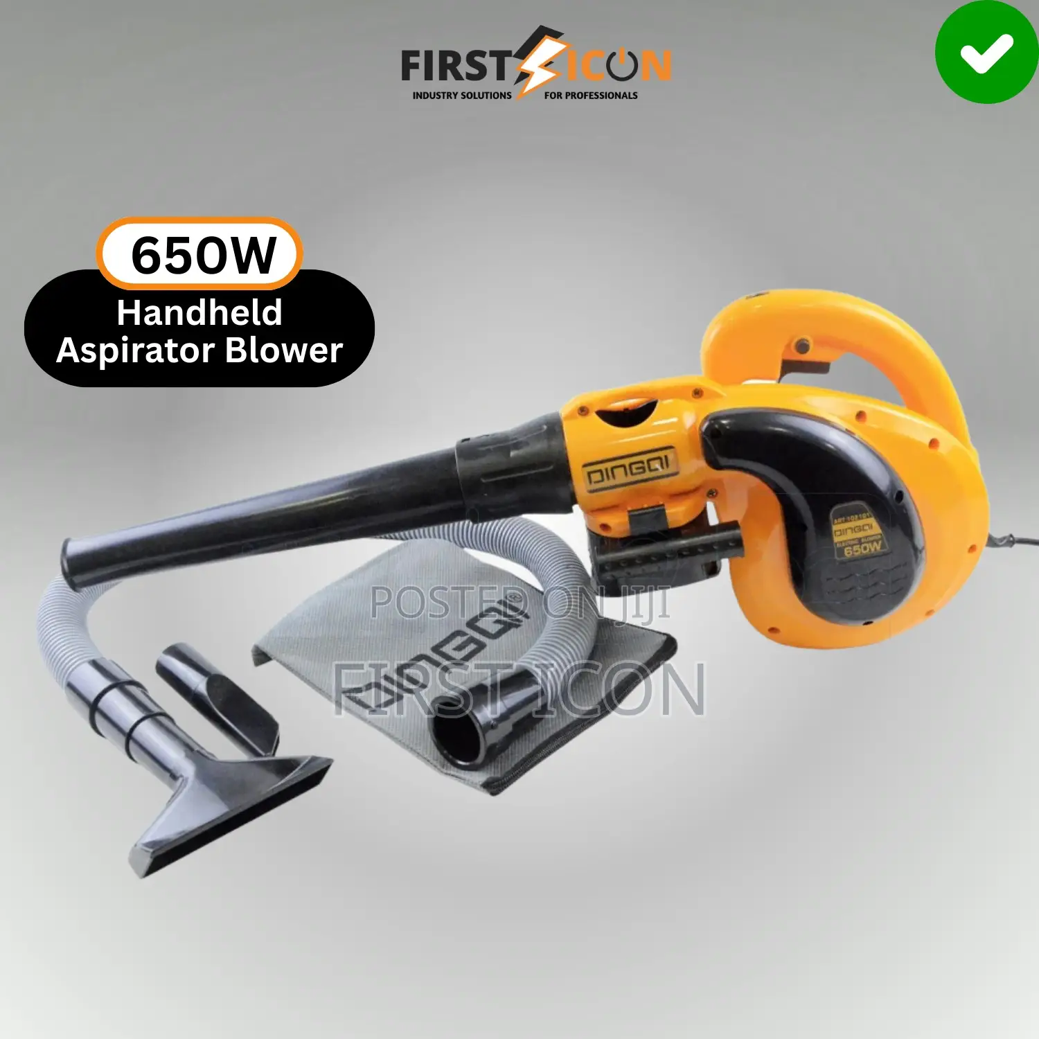 650w Electric Blower With Intensity Adjustment - Dingqi 102101